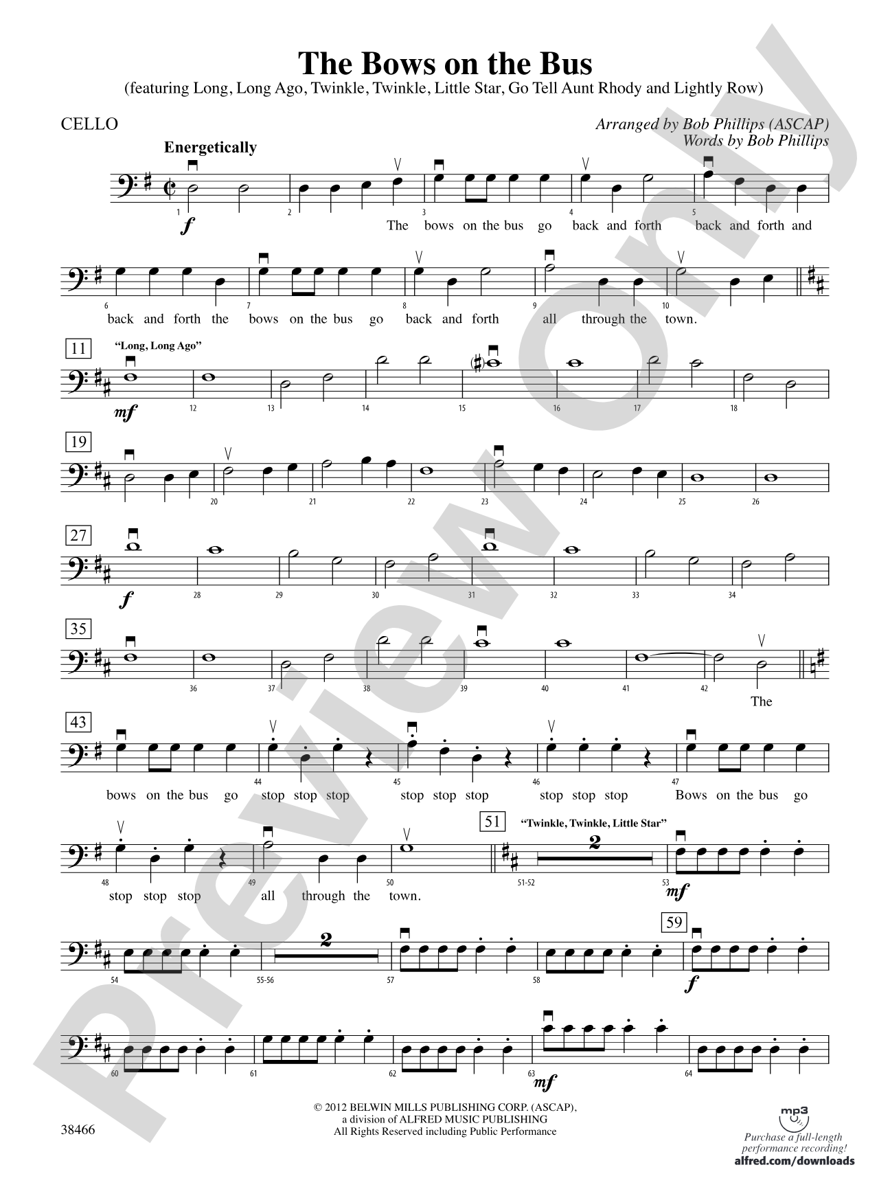 The Bows on the Bus: Cello