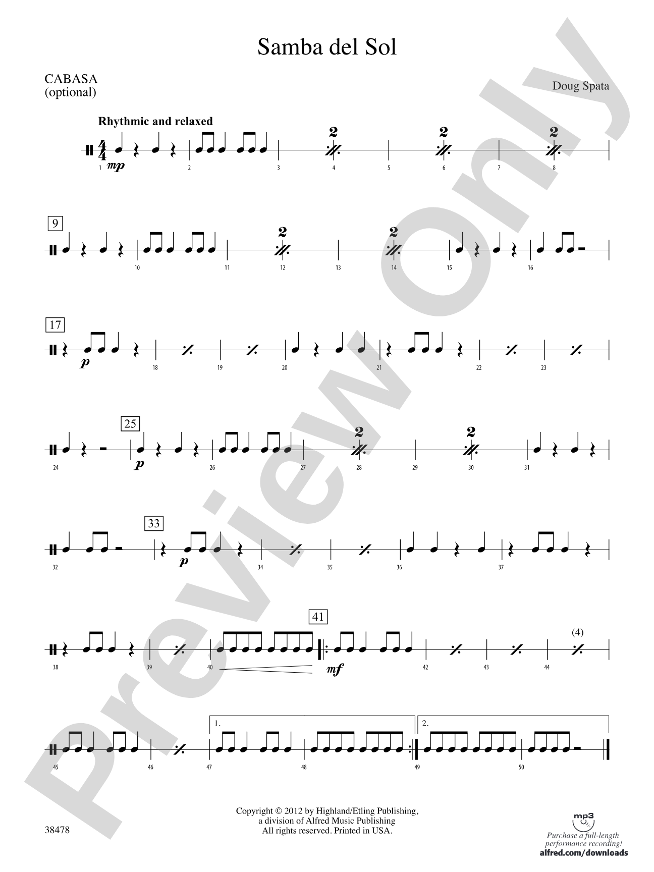 Samba del Sol: CAB