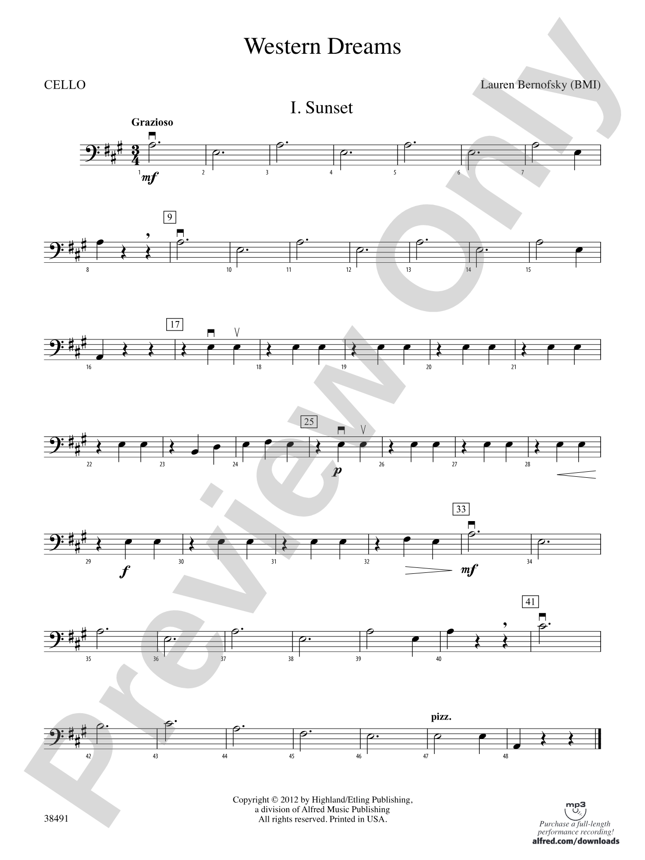 Western Dreams: Cello