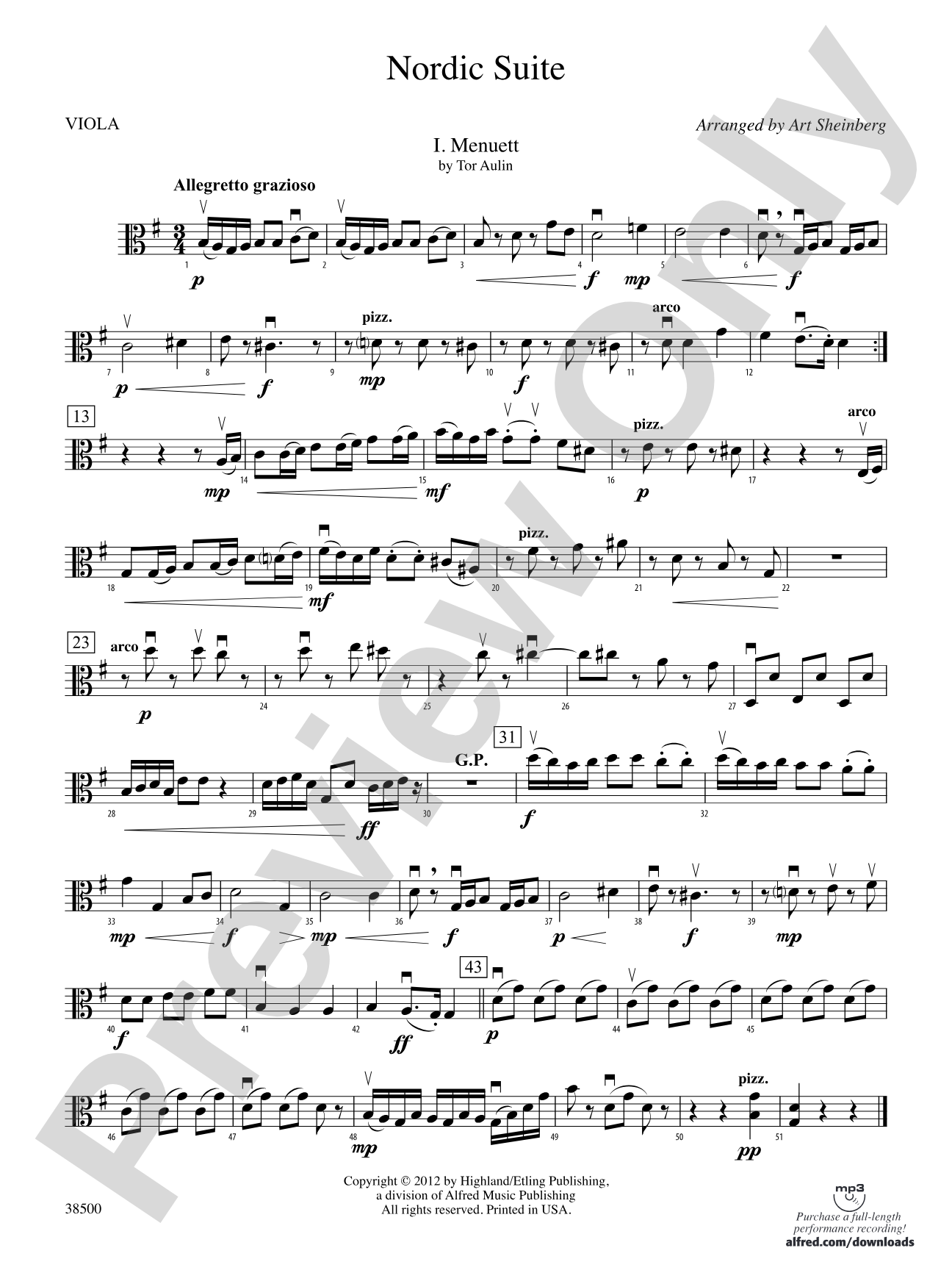 Nordic Suite: Viola