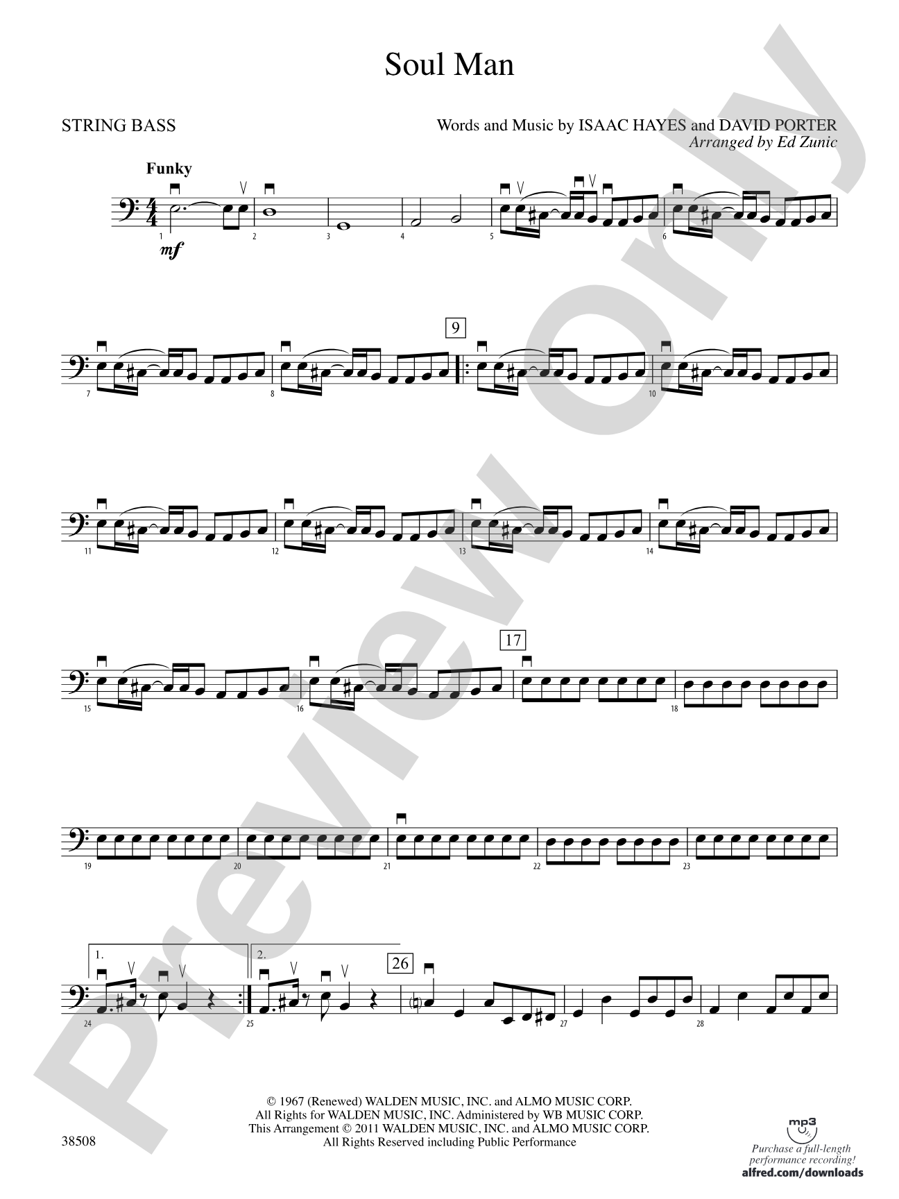 Soul Man: String Bass