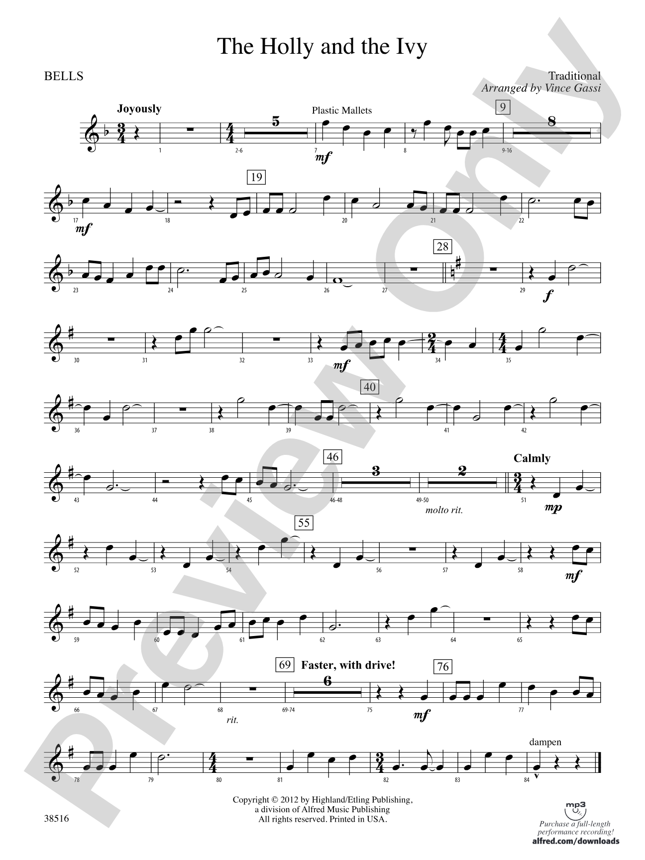 The Holly and the Ivy: Bells