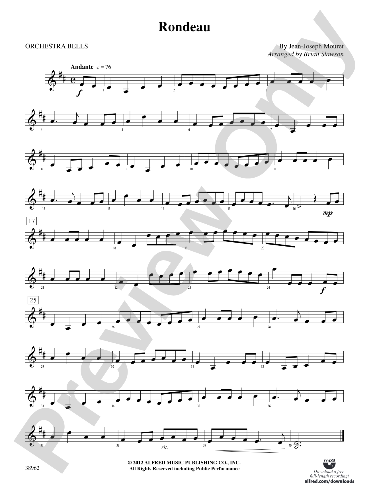 Classic Mallet Trios, Volume 2: Bells