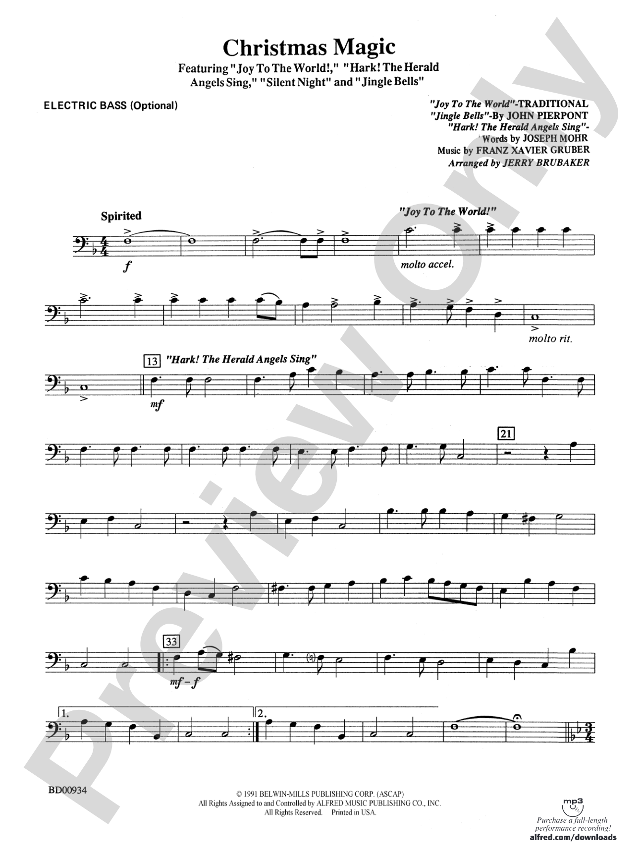 Christmas Magic: String Bass