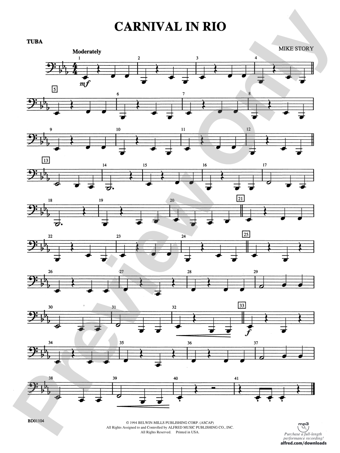 Carnival in Rio: Tuba