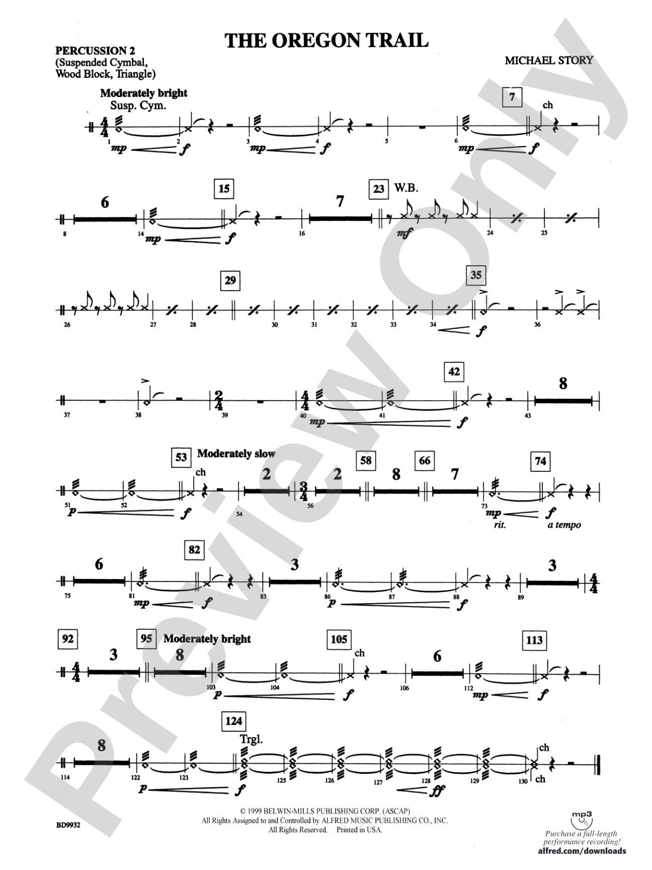 The Oregon Trail: 2nd Percussion