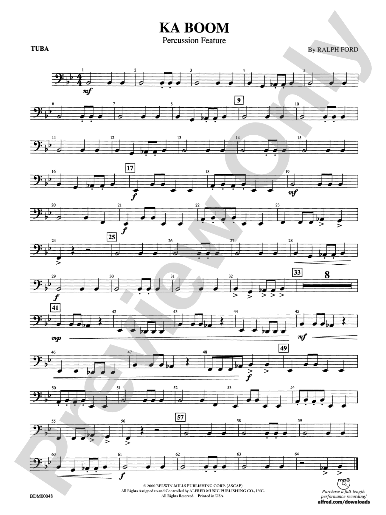 Ka Boom: Tuba