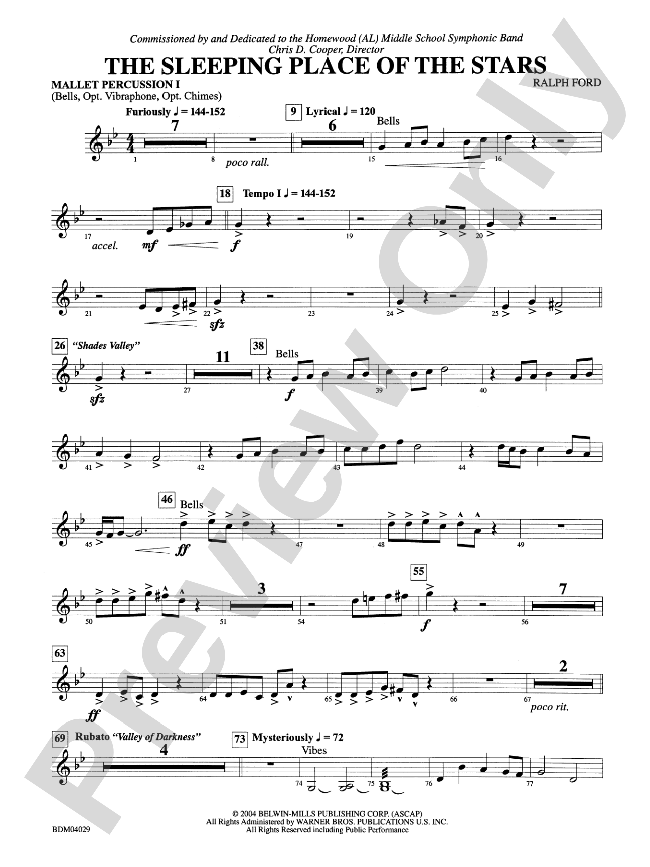 The Sleeping Place of the Stars: Mallets