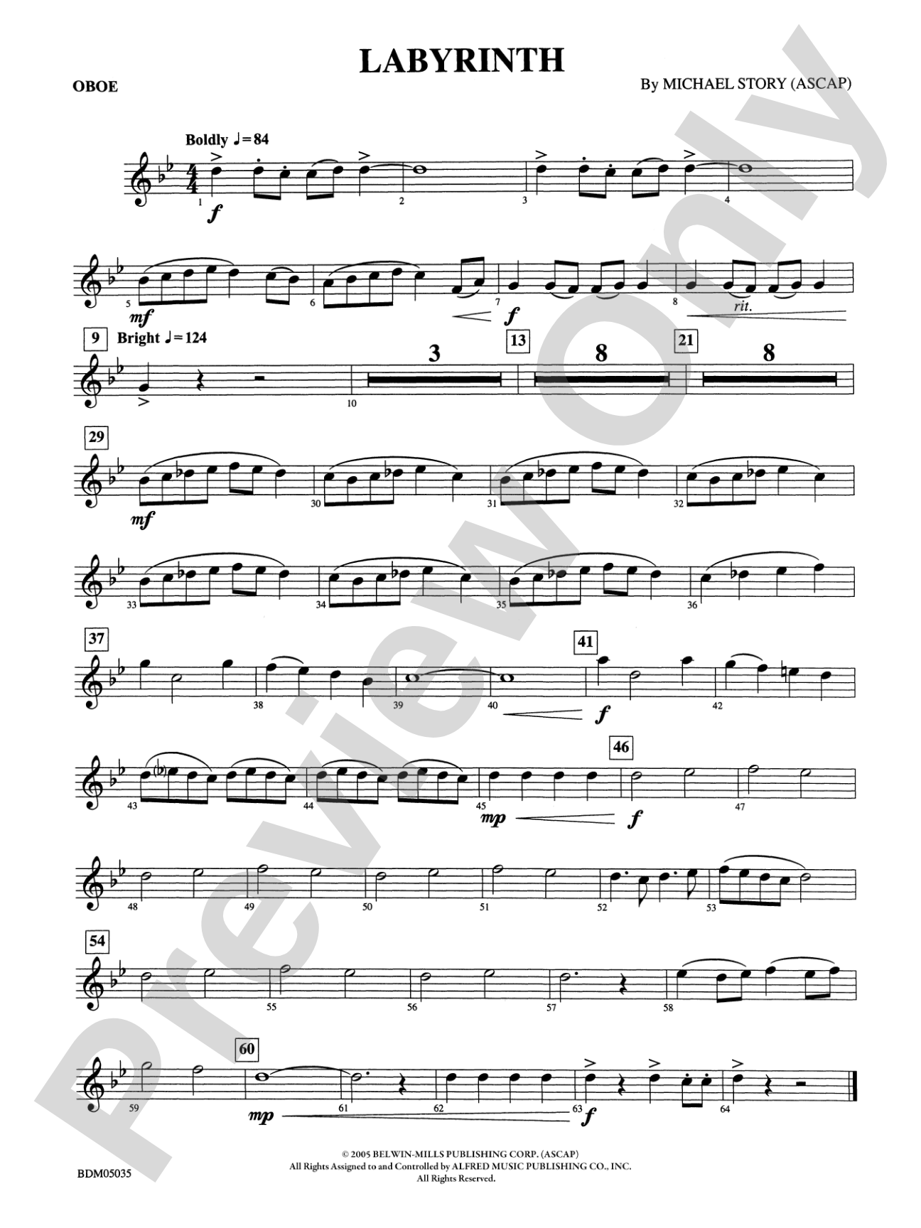Labyrinth: Oboe