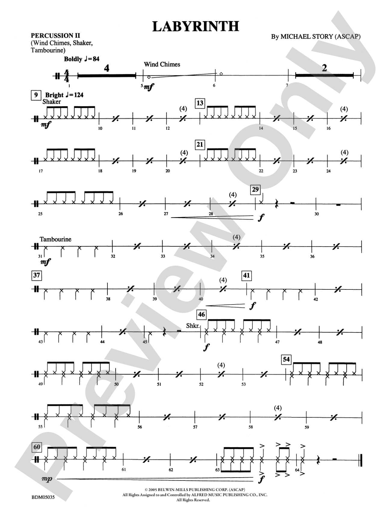 Labyrinth: 2nd Percussion