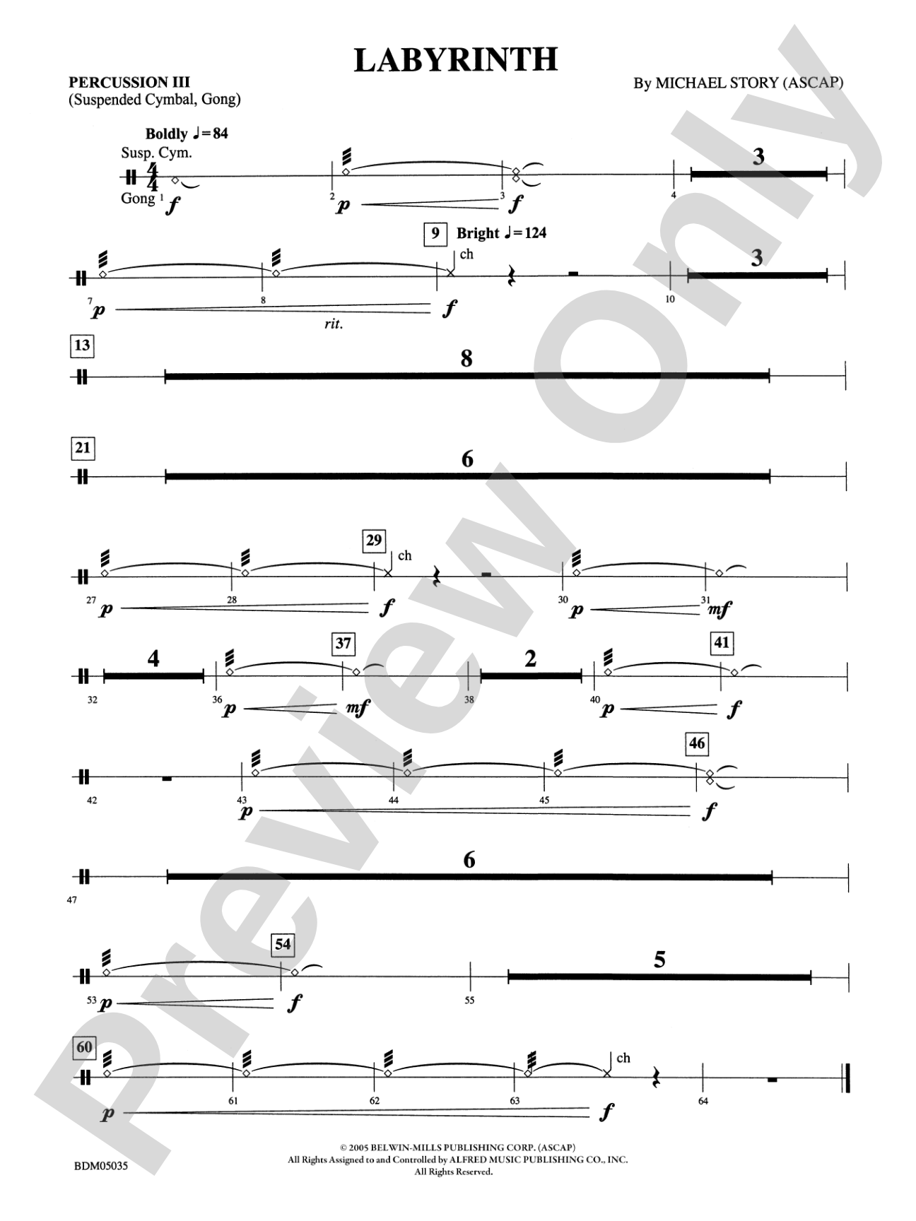 Labyrinth: 3rd Percussion