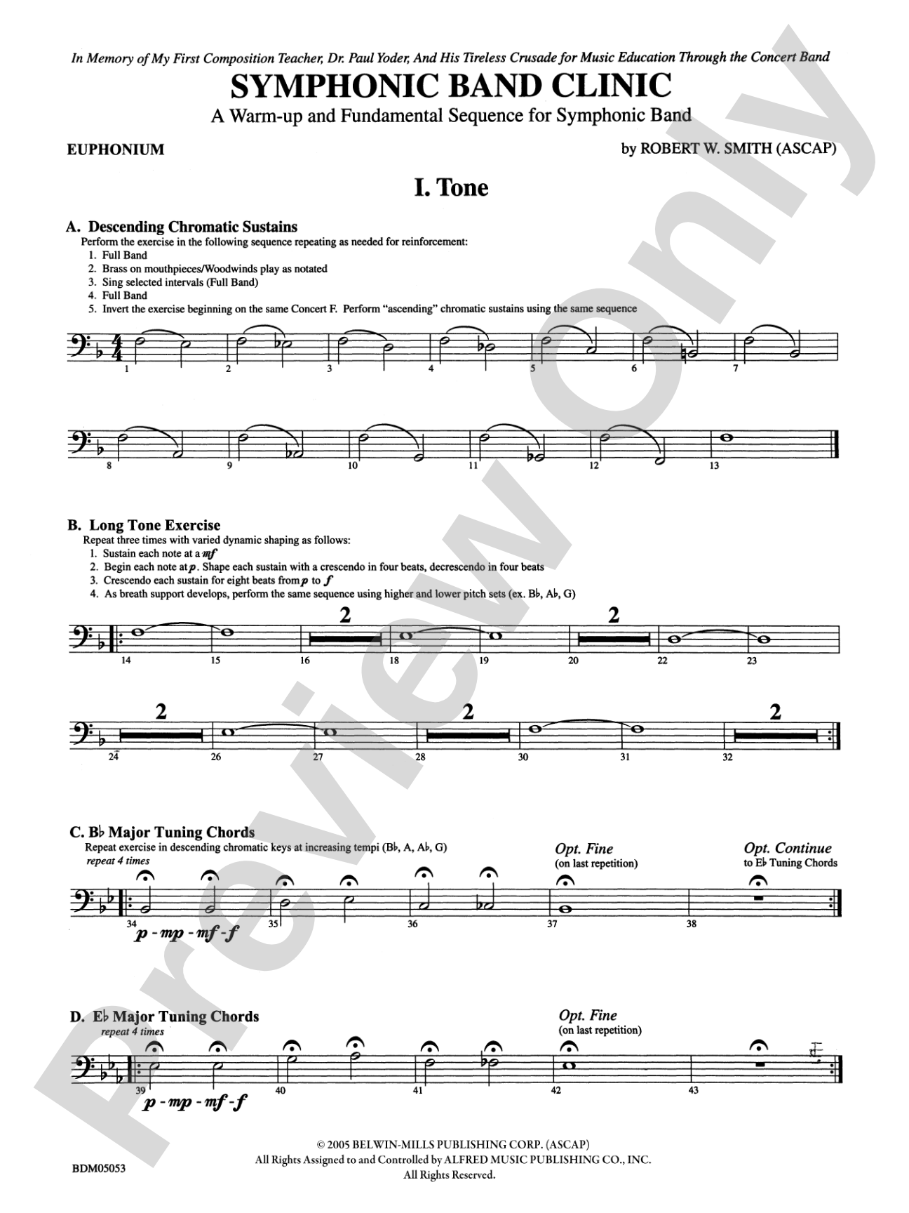 Symphonic Band Clinic: Baritone B.C.