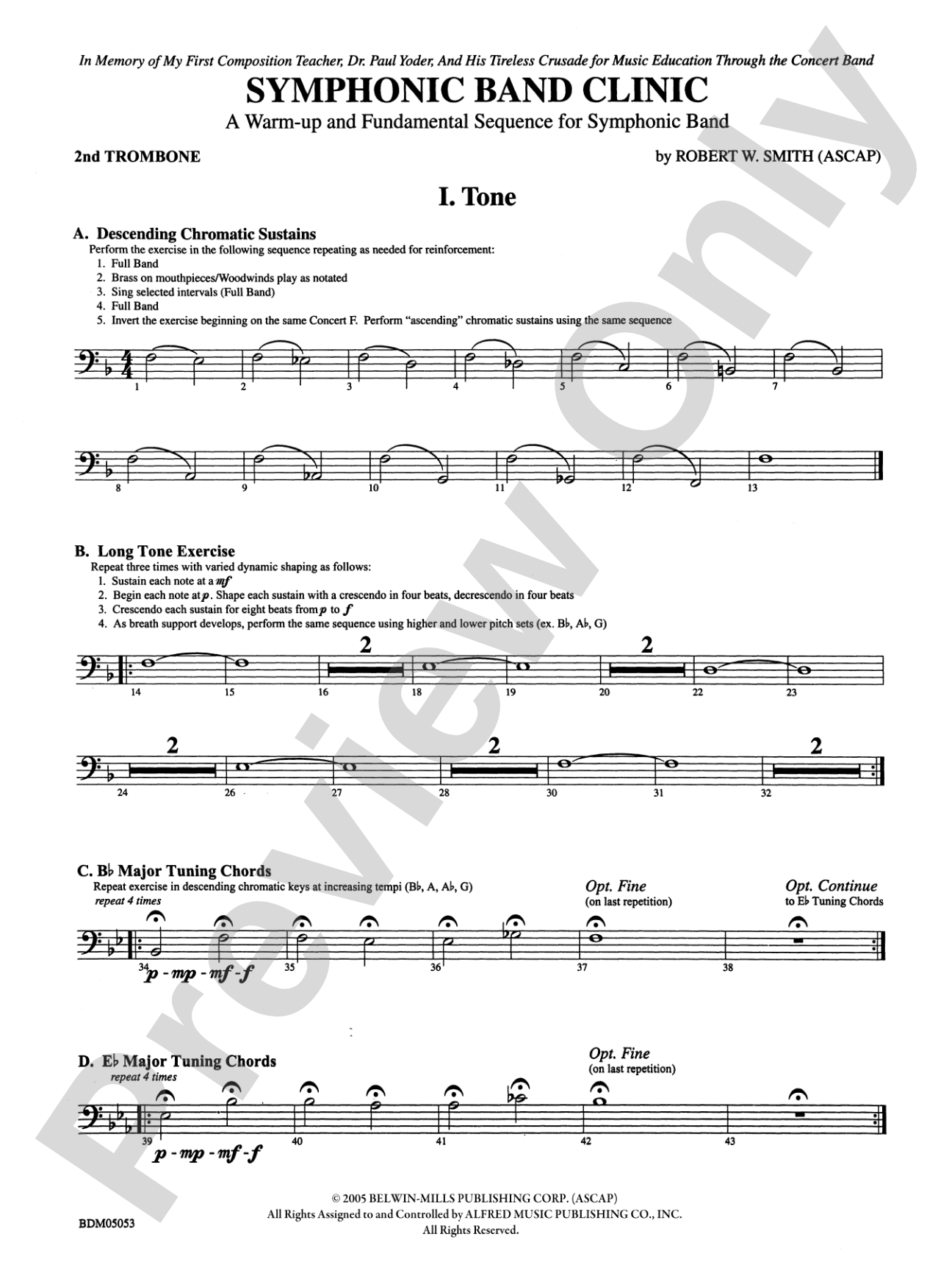 Symphonic Band Clinic: 2nd Trombone