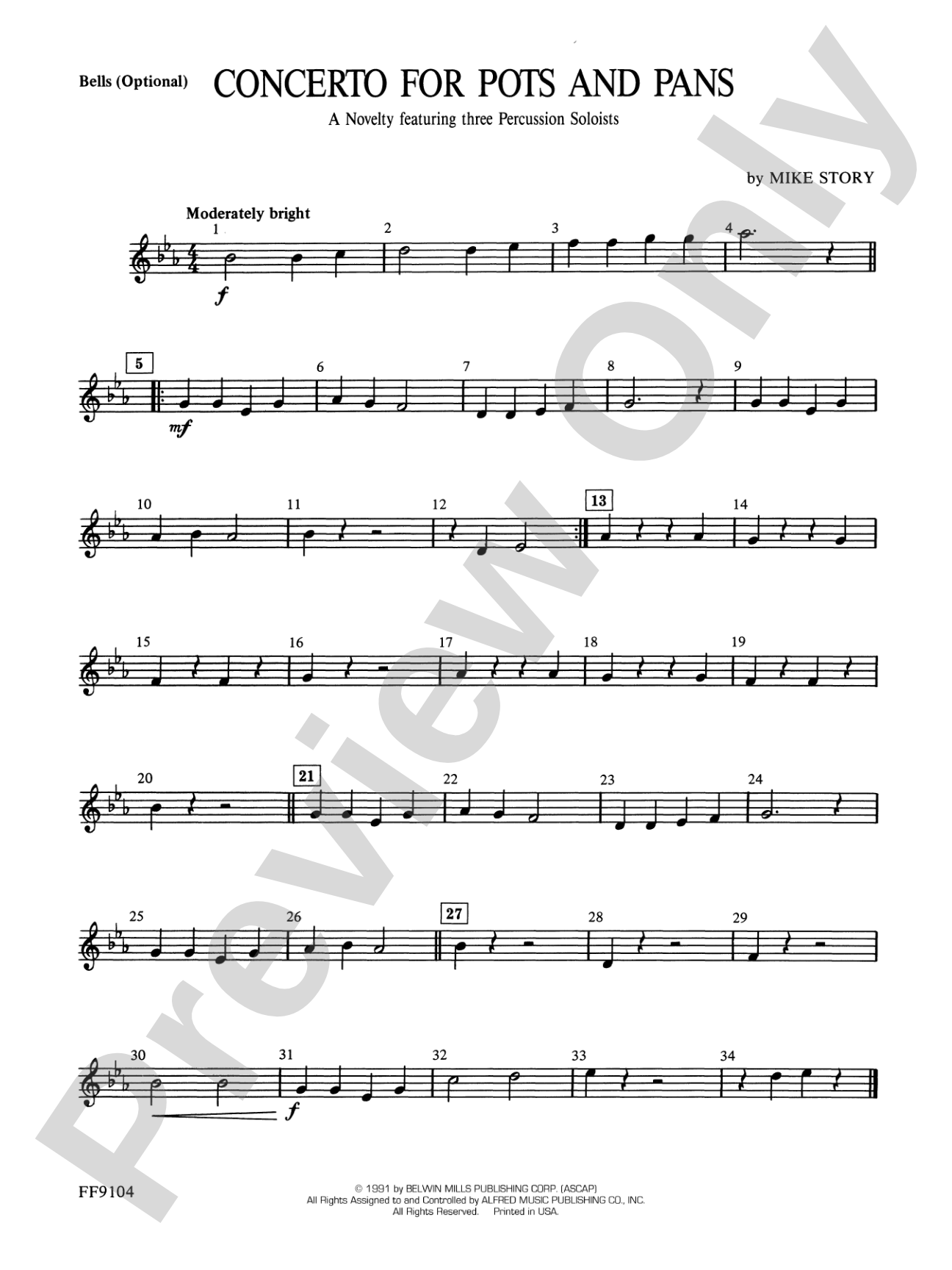 Concerto for Pots and Pans: Bells