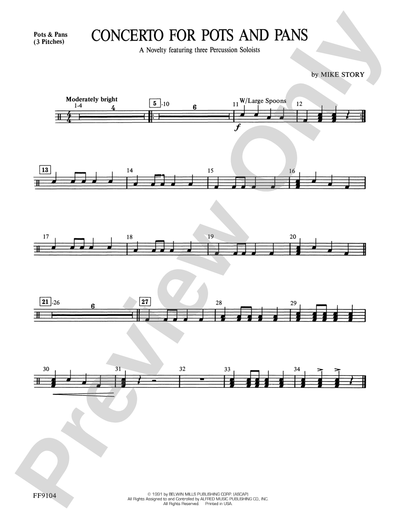 Concerto for Pots and Pans: Pitched Percussion