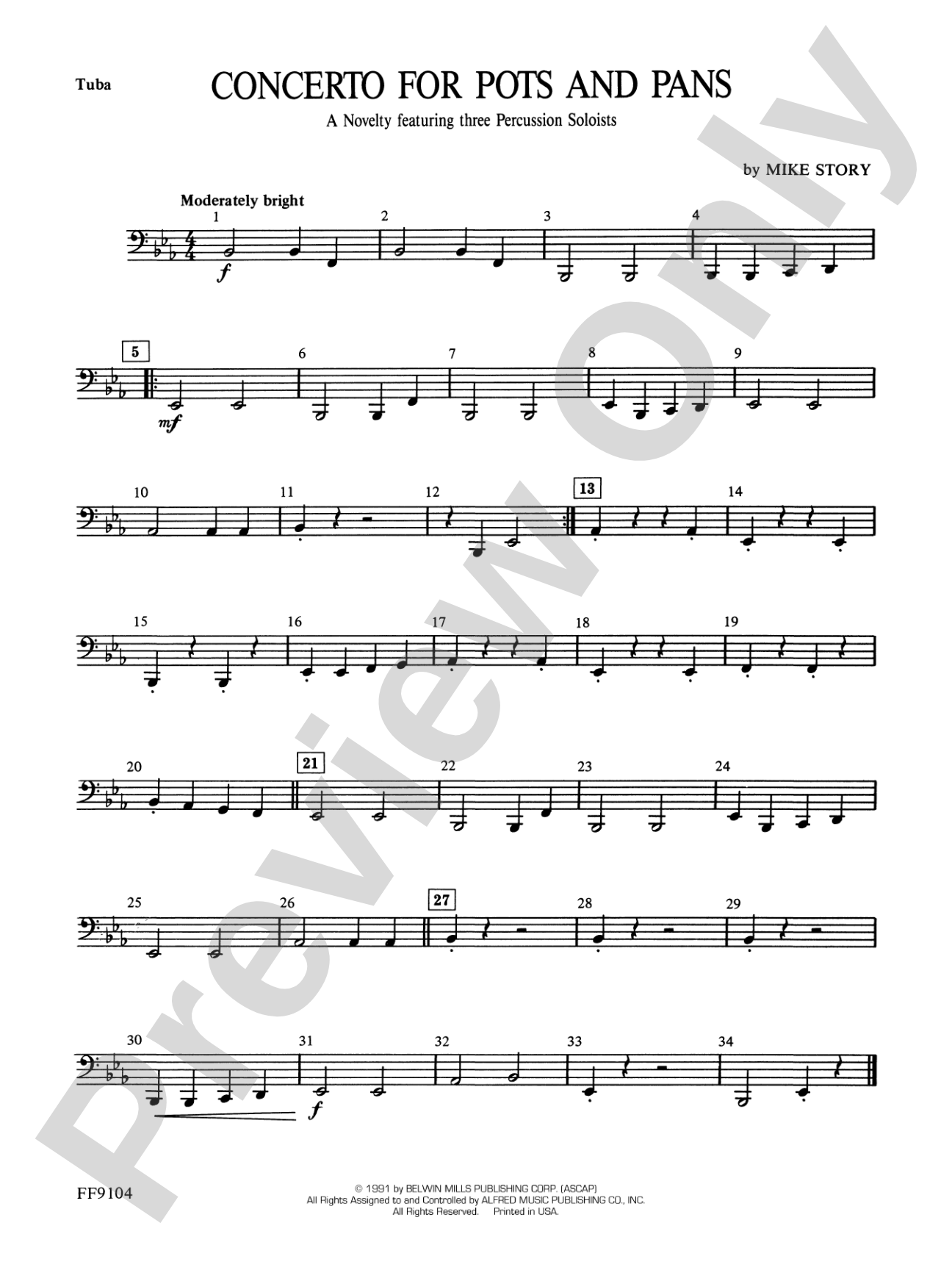 Concerto for Pots and Pans: Tuba
