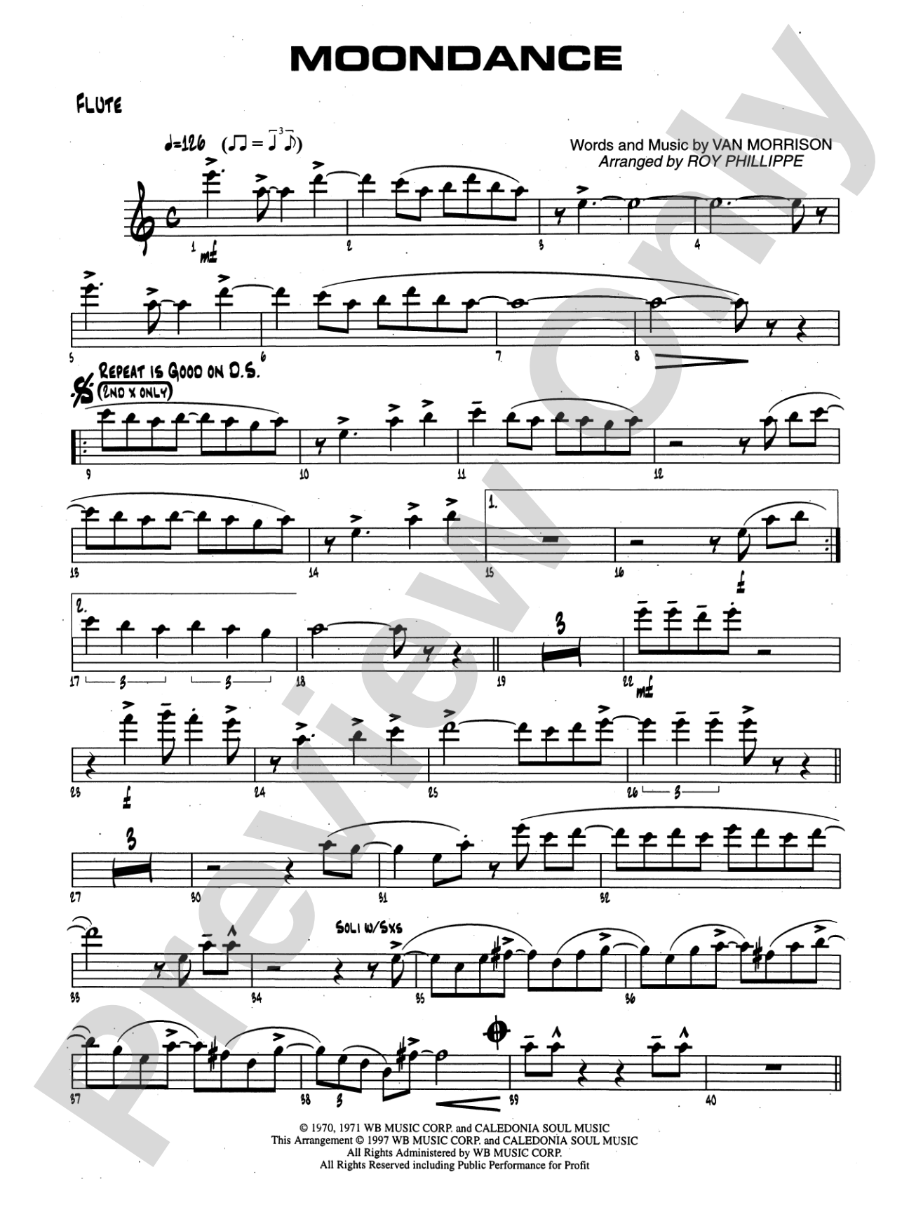 Moondance: Flute