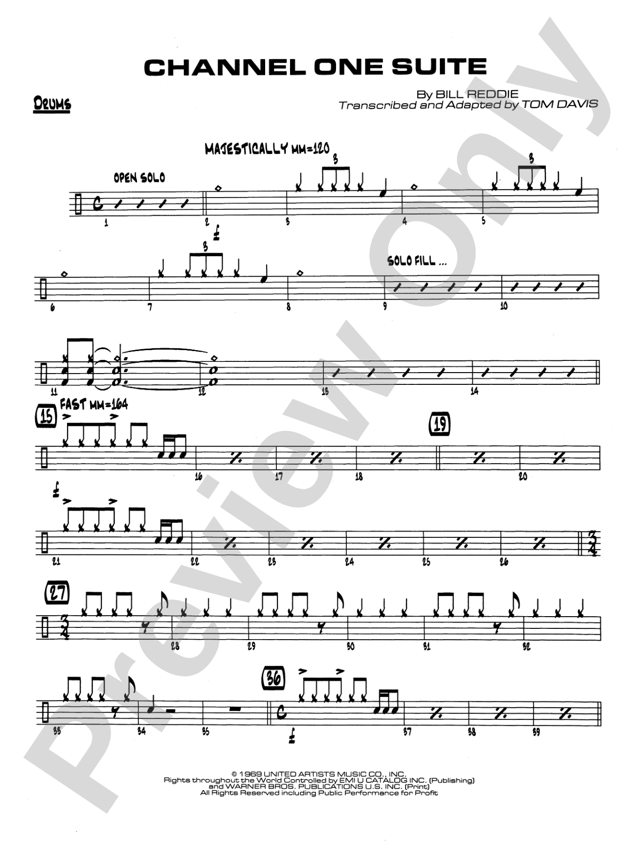 Channel One Suite: Drums