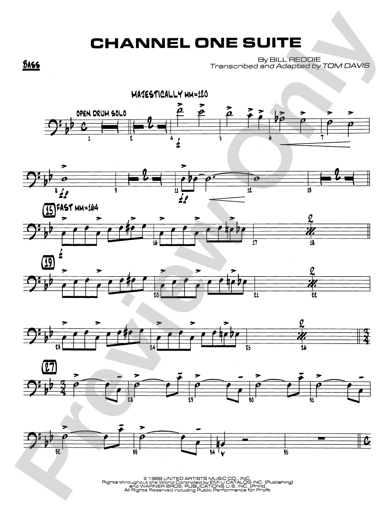 Channel One Suite: String Bass