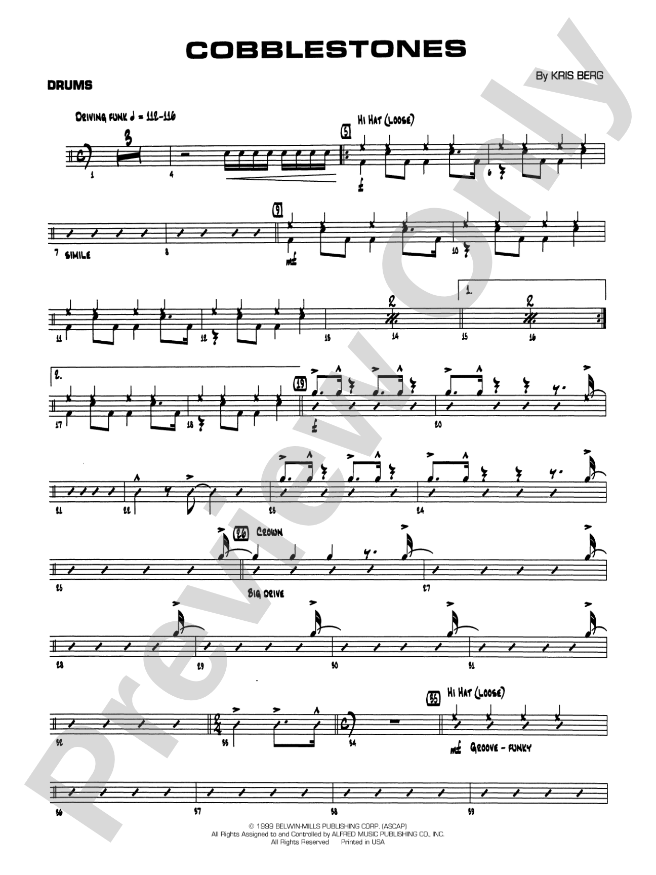 Cobblestones: Drums