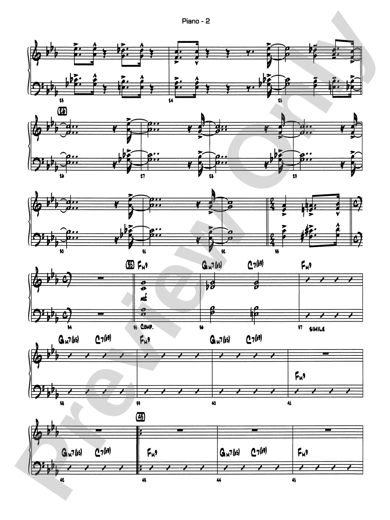 Cobblestones: Piano Accompaniment