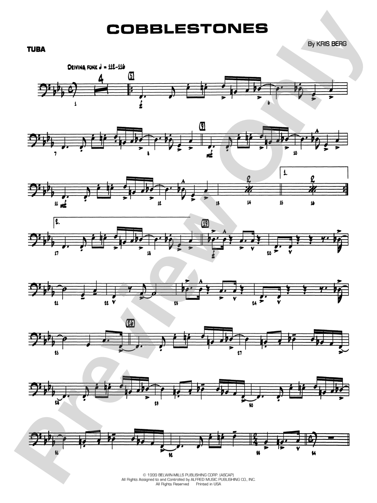 Cobblestones: Tuba