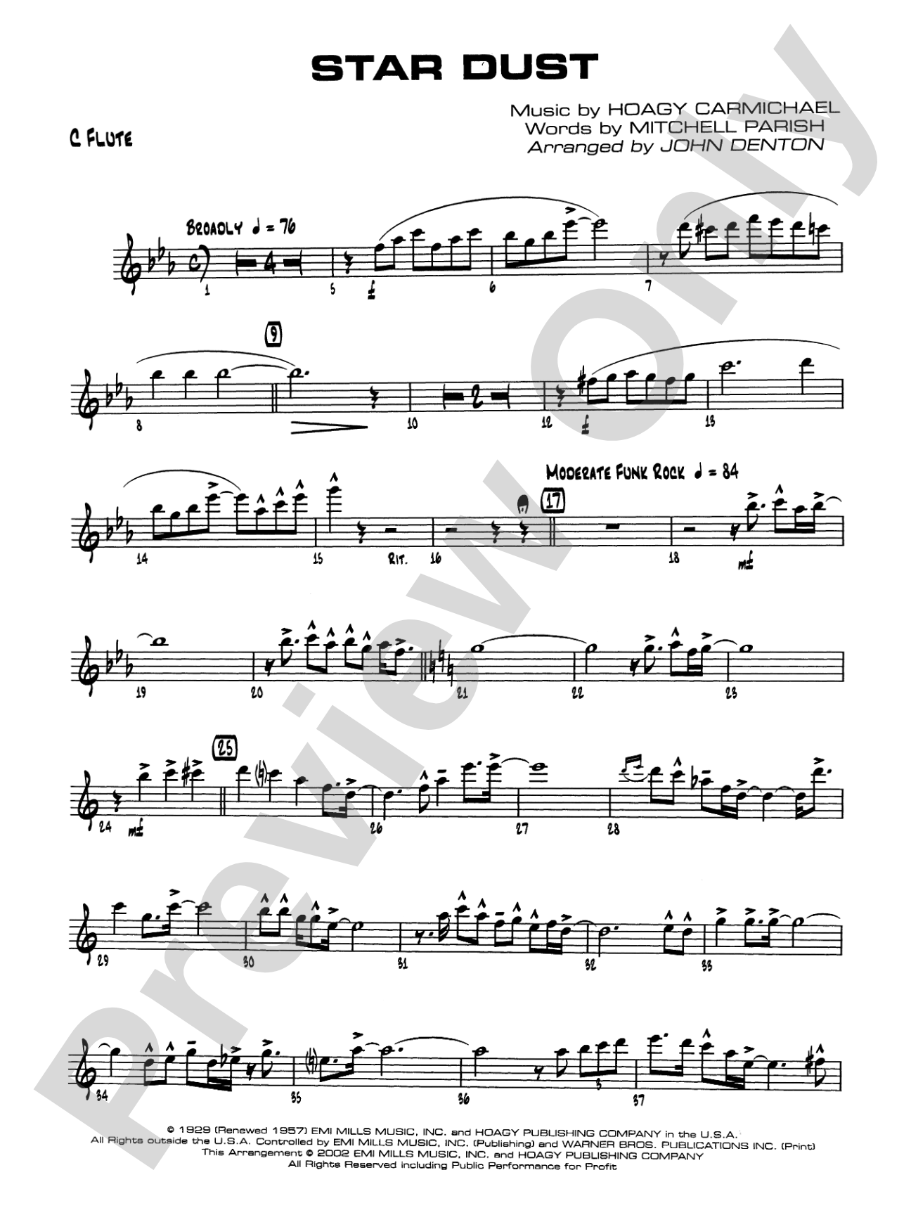 Star Dust: Flute