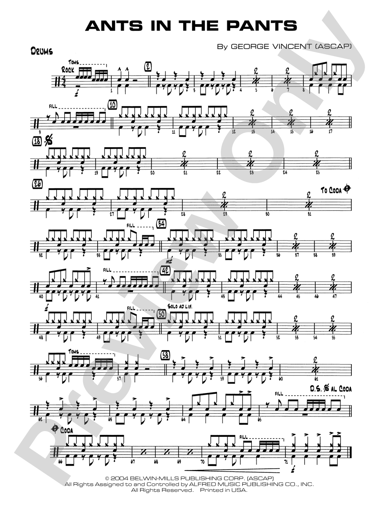 Ants in the Pants: Drums