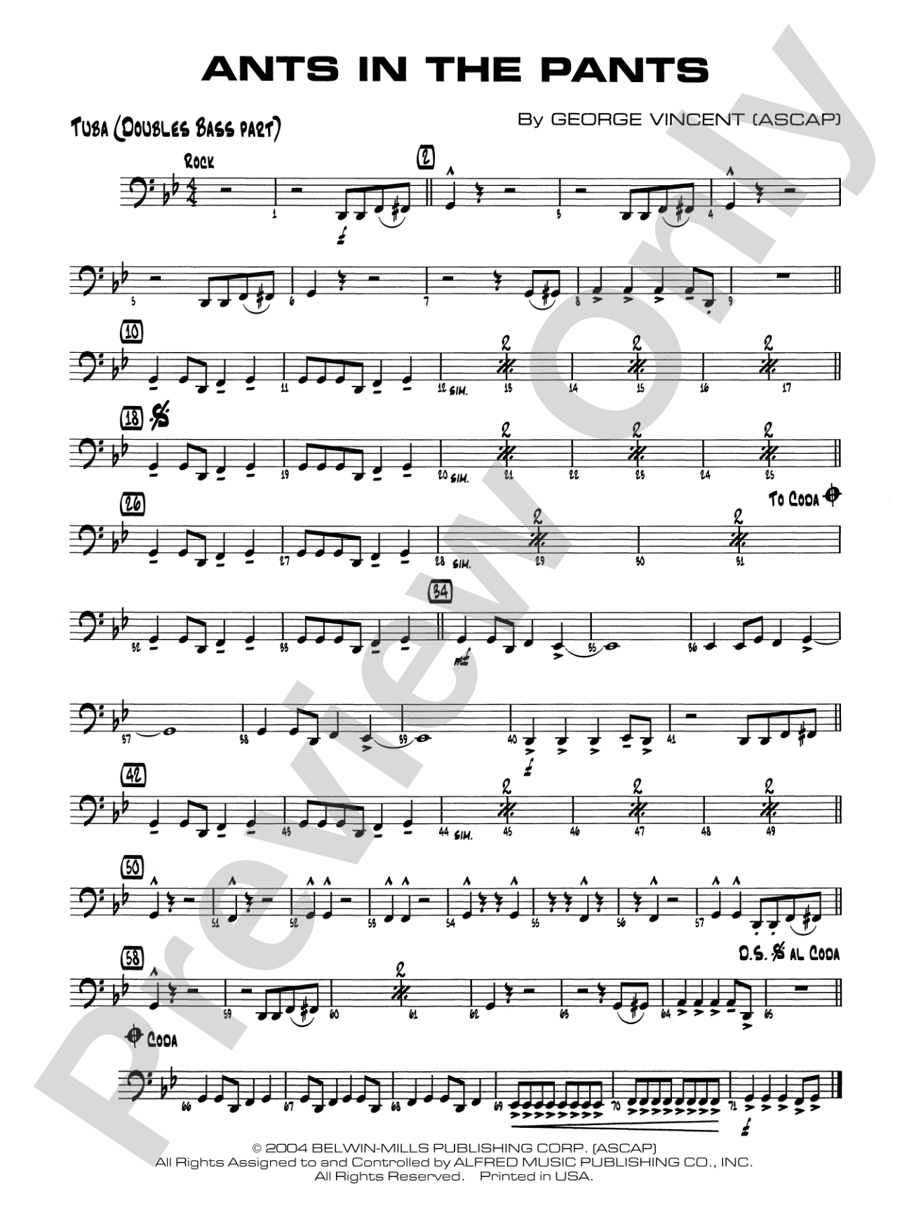 Ants in the Pants: Tuba