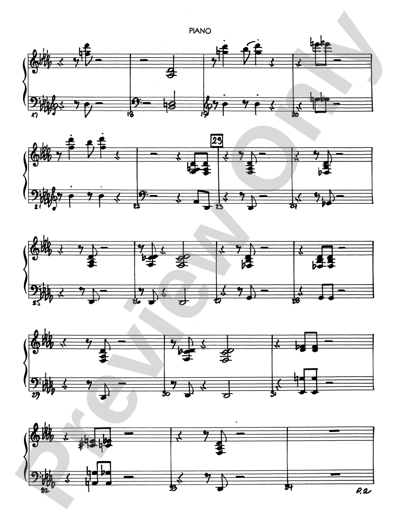 Splanky: Piano Accompaniment