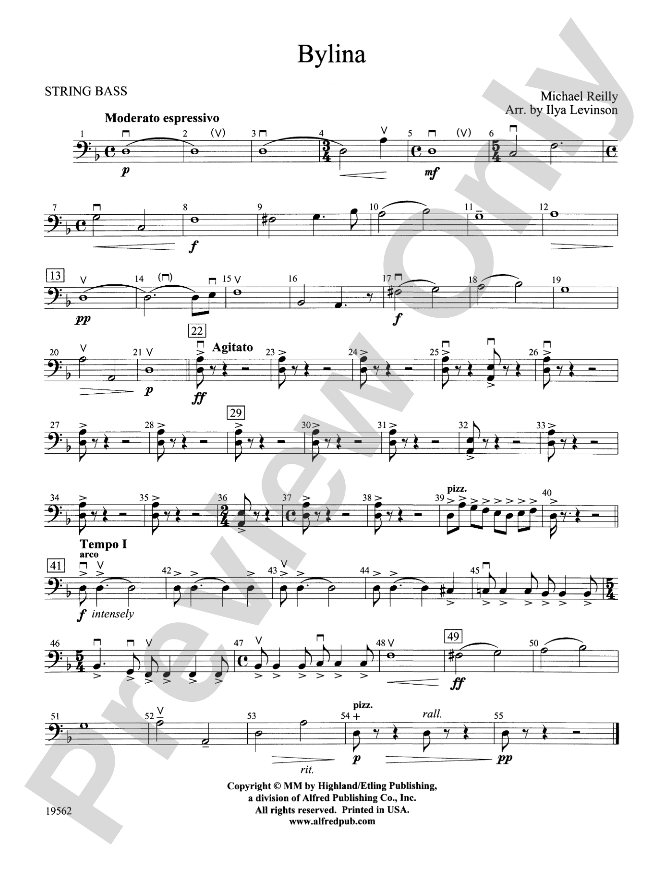 Bylina: String Bass