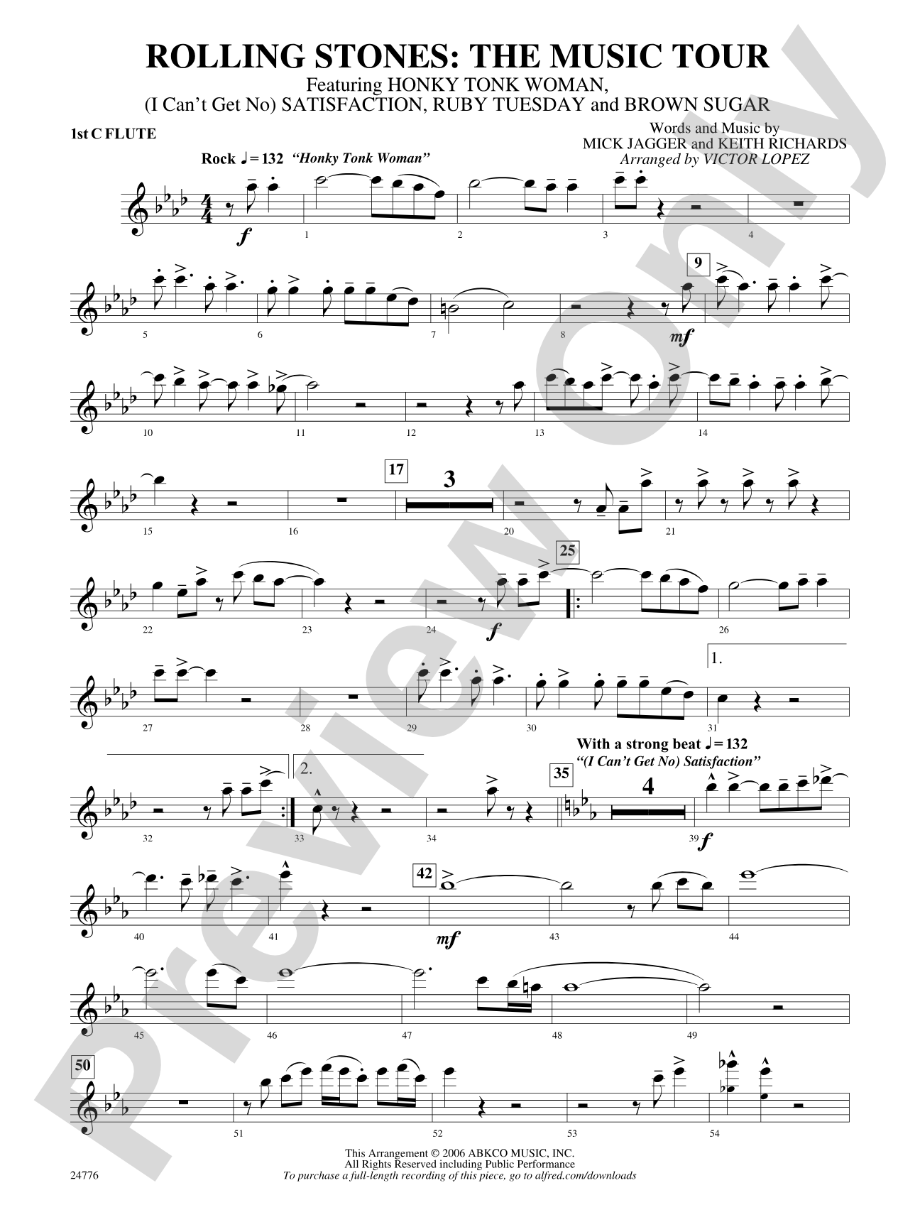 Rolling Stones: The Music Tour: Flute