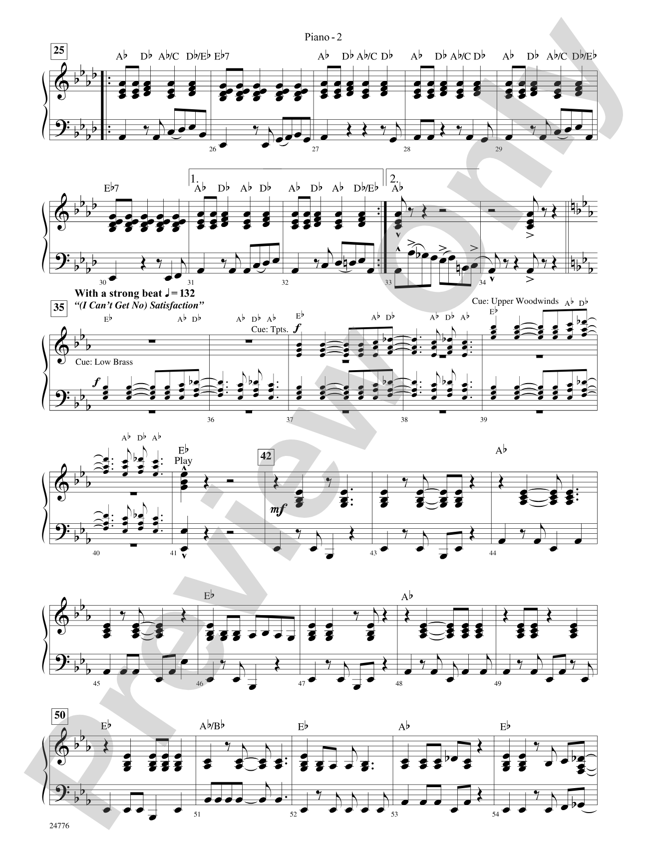 Rolling Stones: The Music Tour: Piano Accompaniment