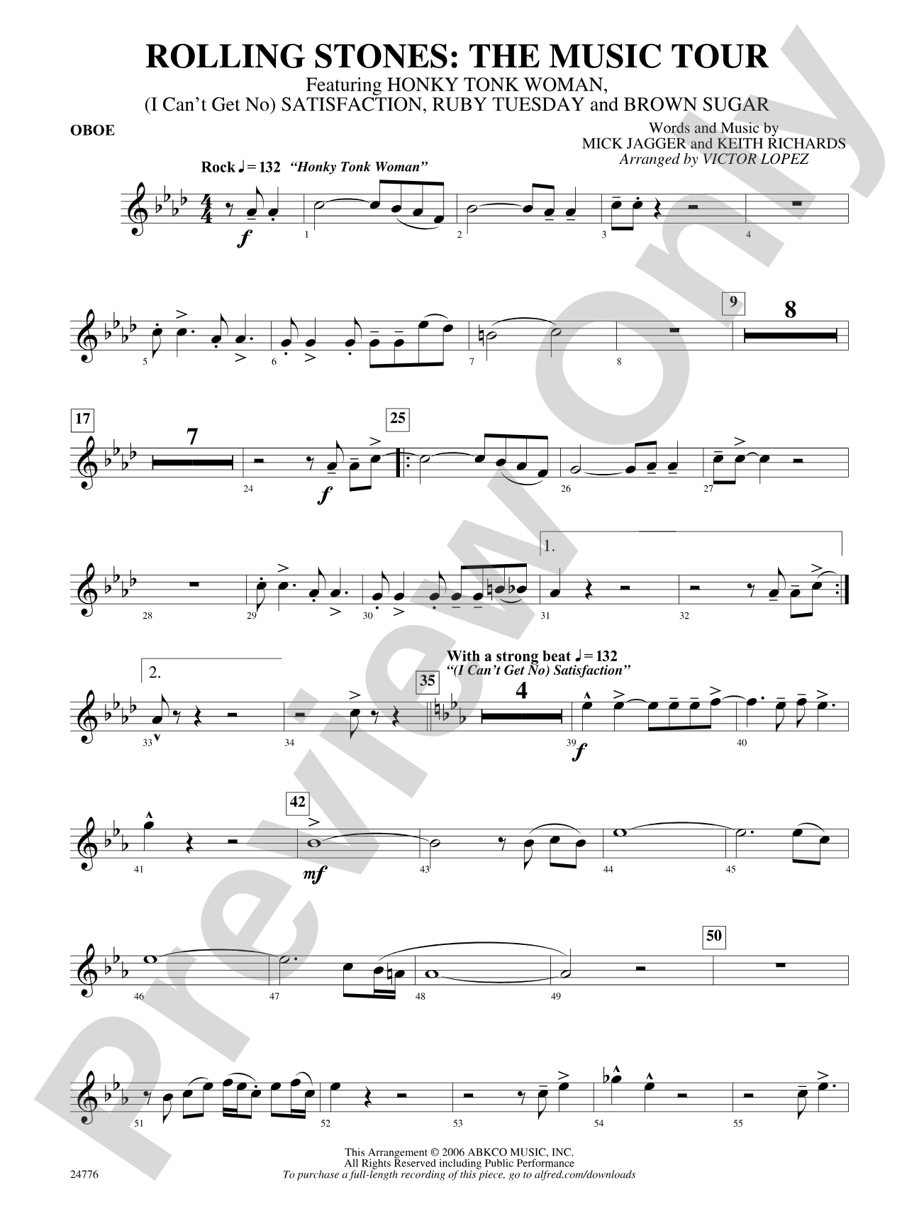 Rolling Stones: The Music Tour: Oboe