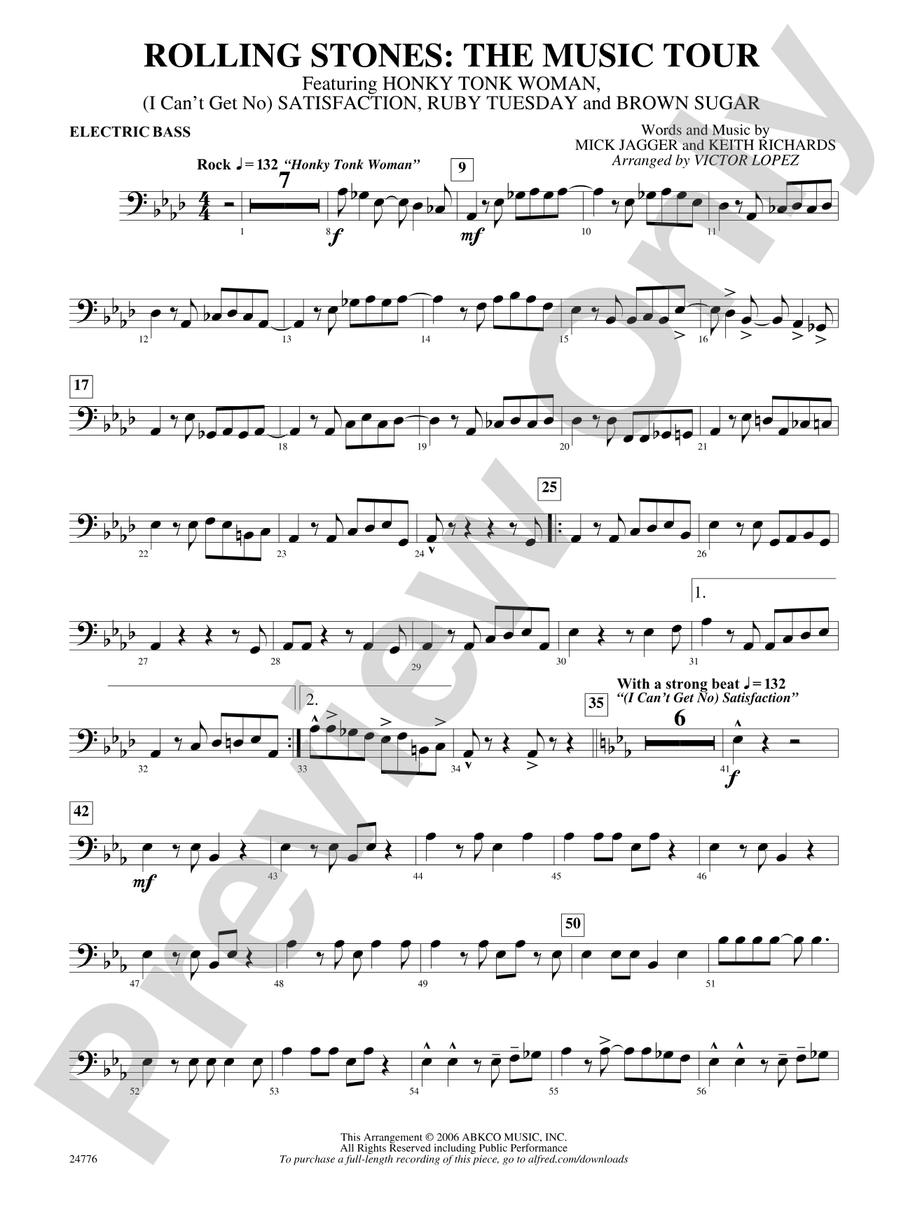 Rolling Stones: The Music Tour: String Bass