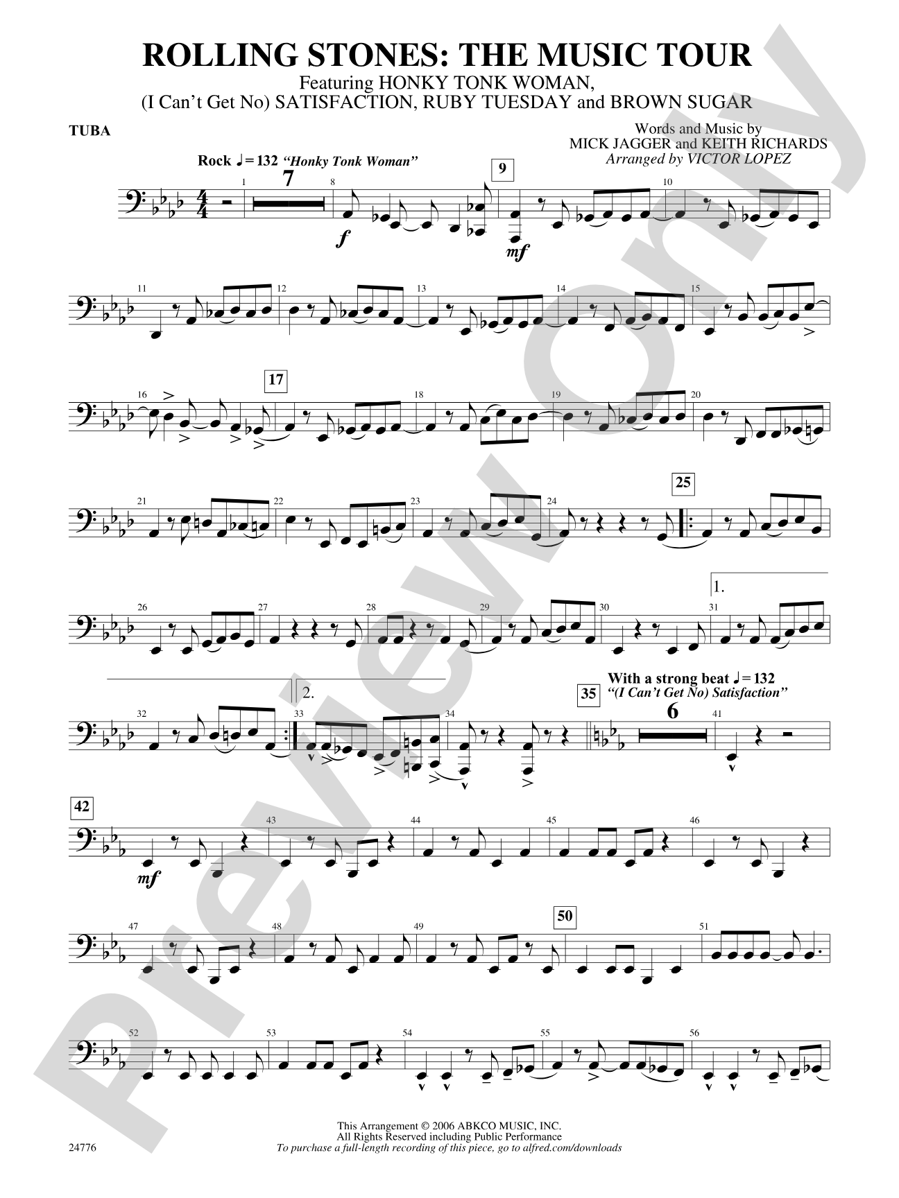 Rolling Stones: The Music Tour: Tuba