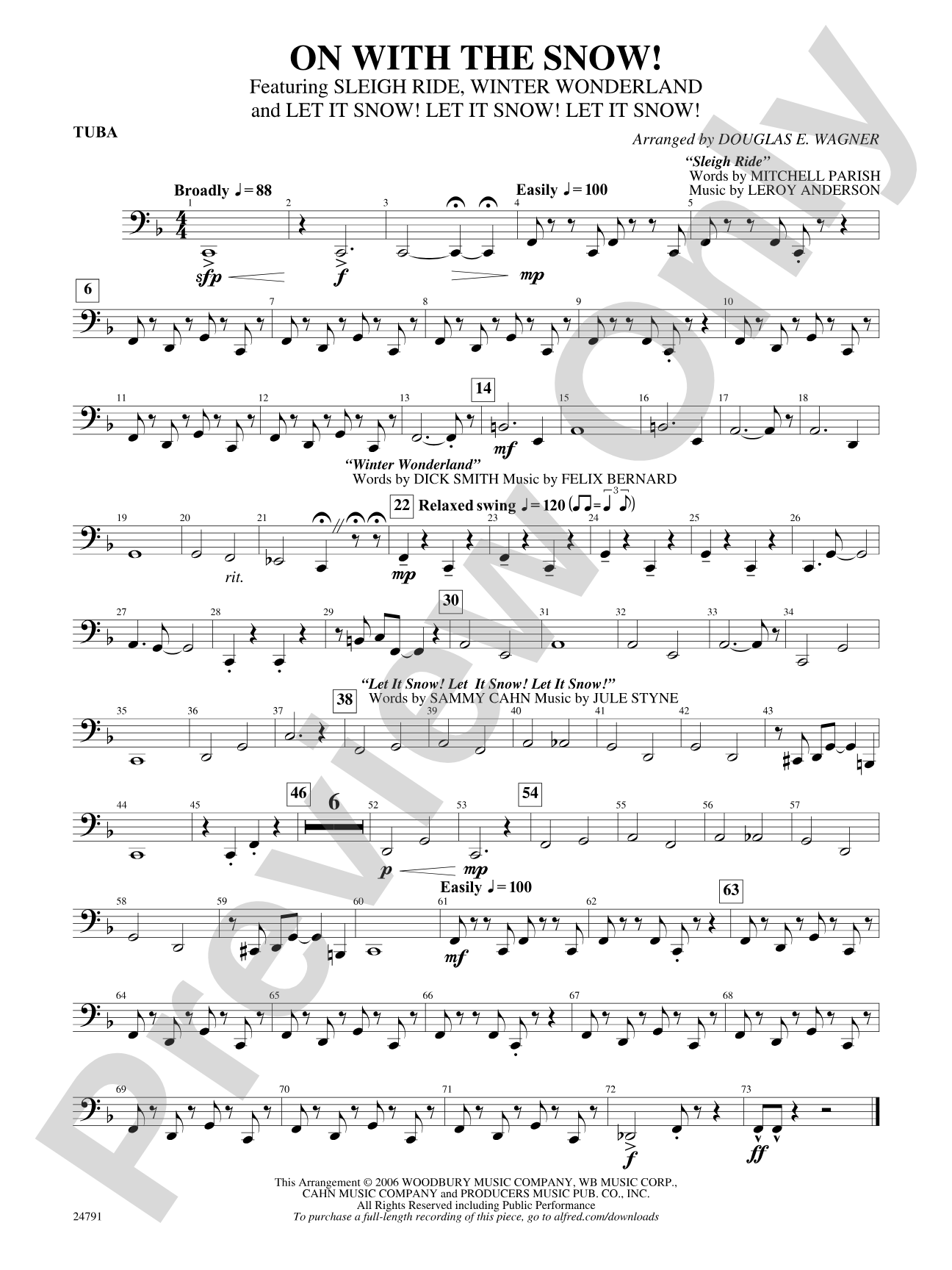 On with the Snow!: Tuba