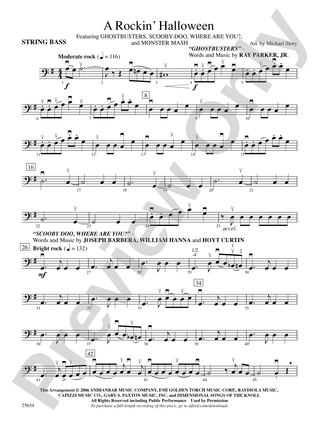 A Rockin' Halloween: String Bass