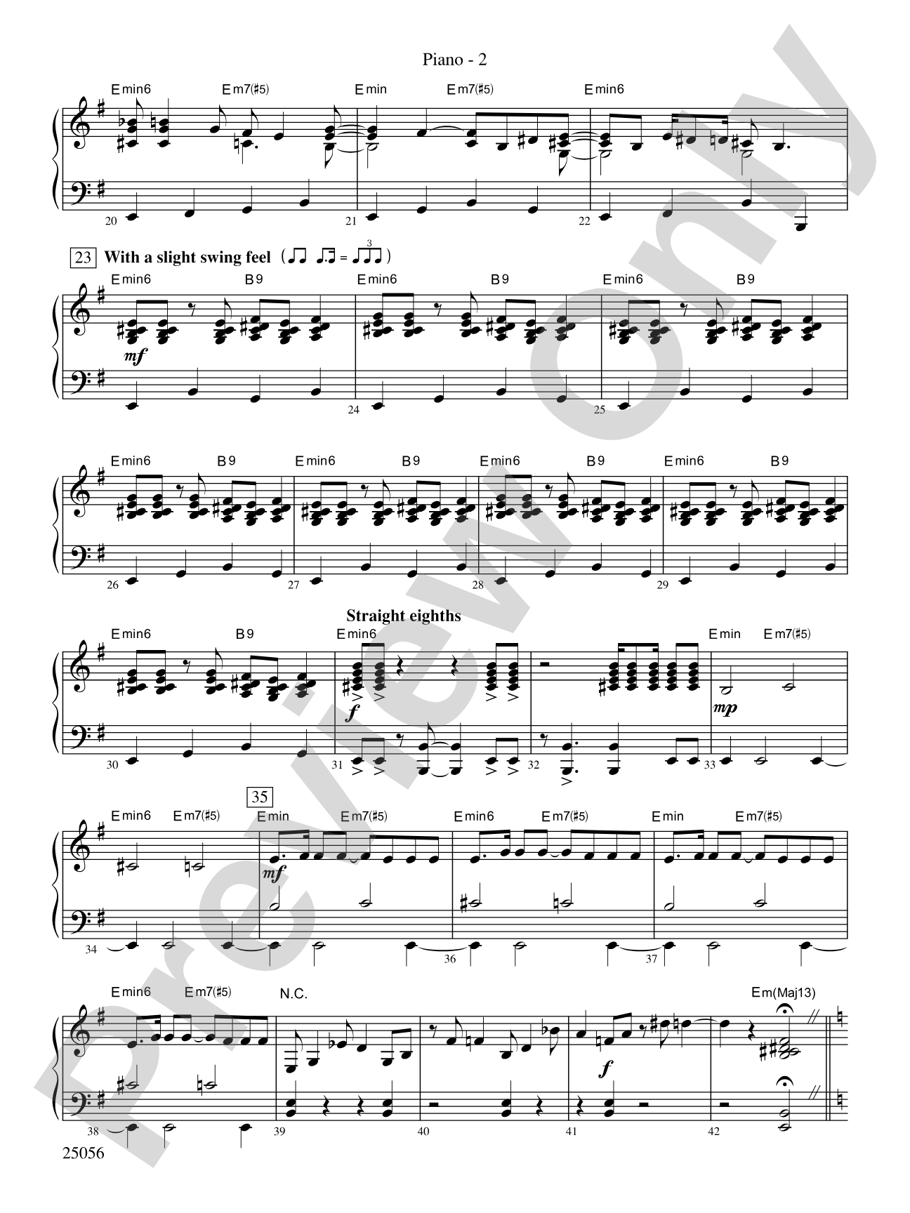 James Bond Medley: Piano Accompaniment