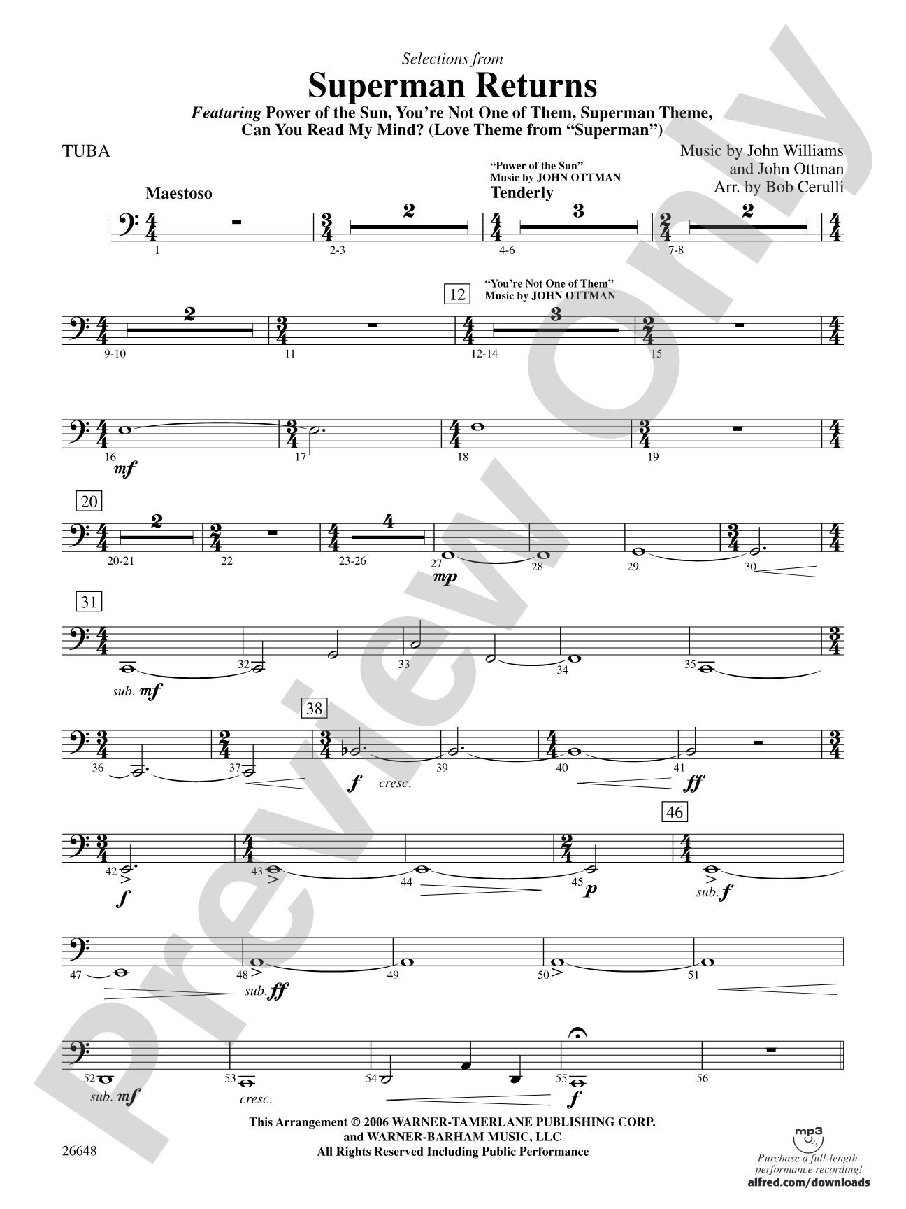 Superman Returns: Tuba