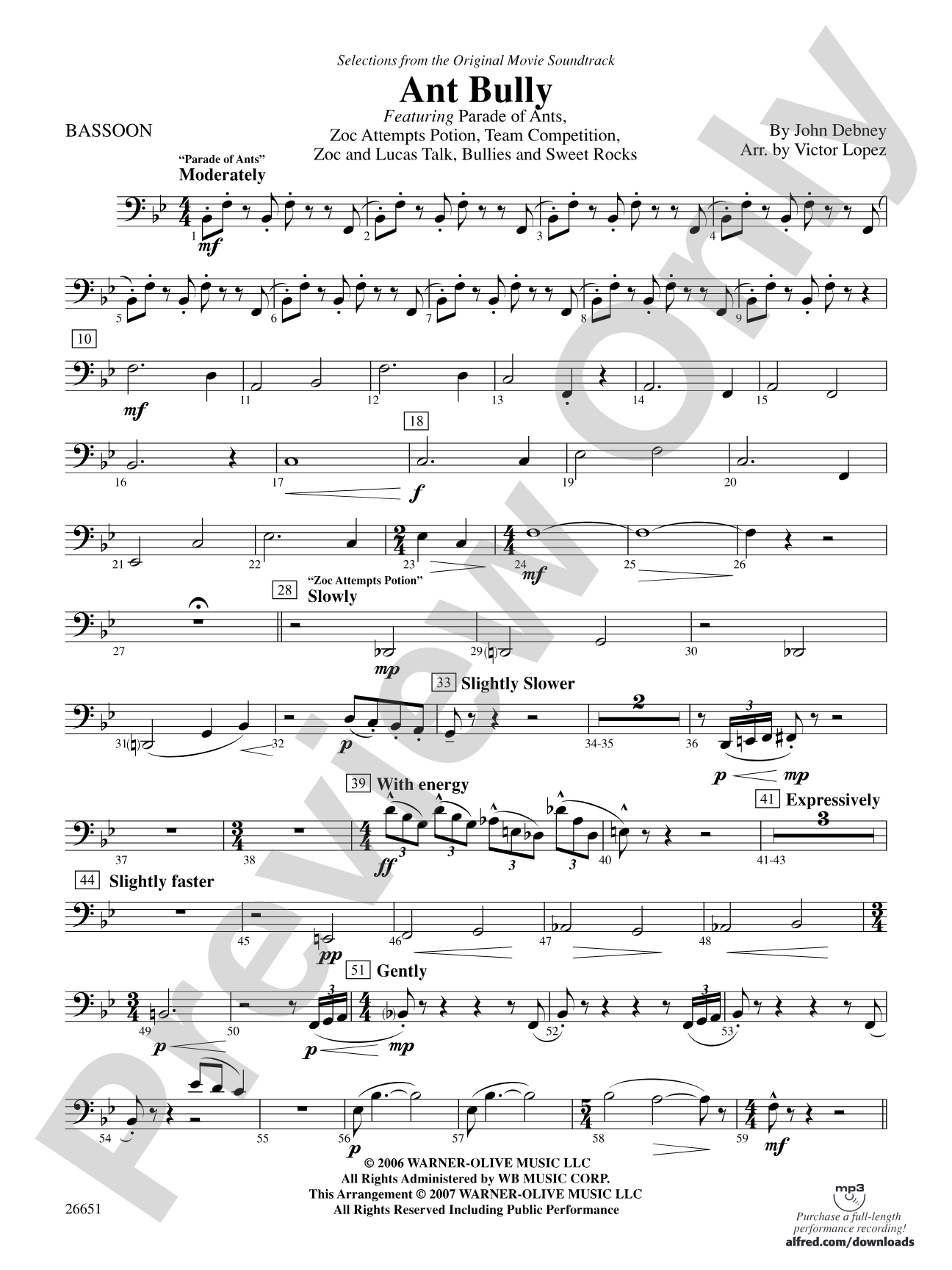 The Ant Bully: Bassoon