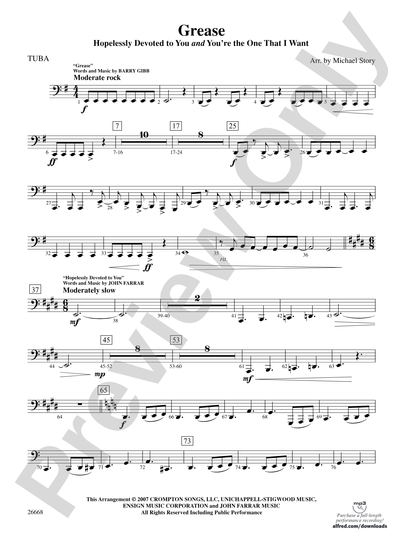 Grease: Tuba