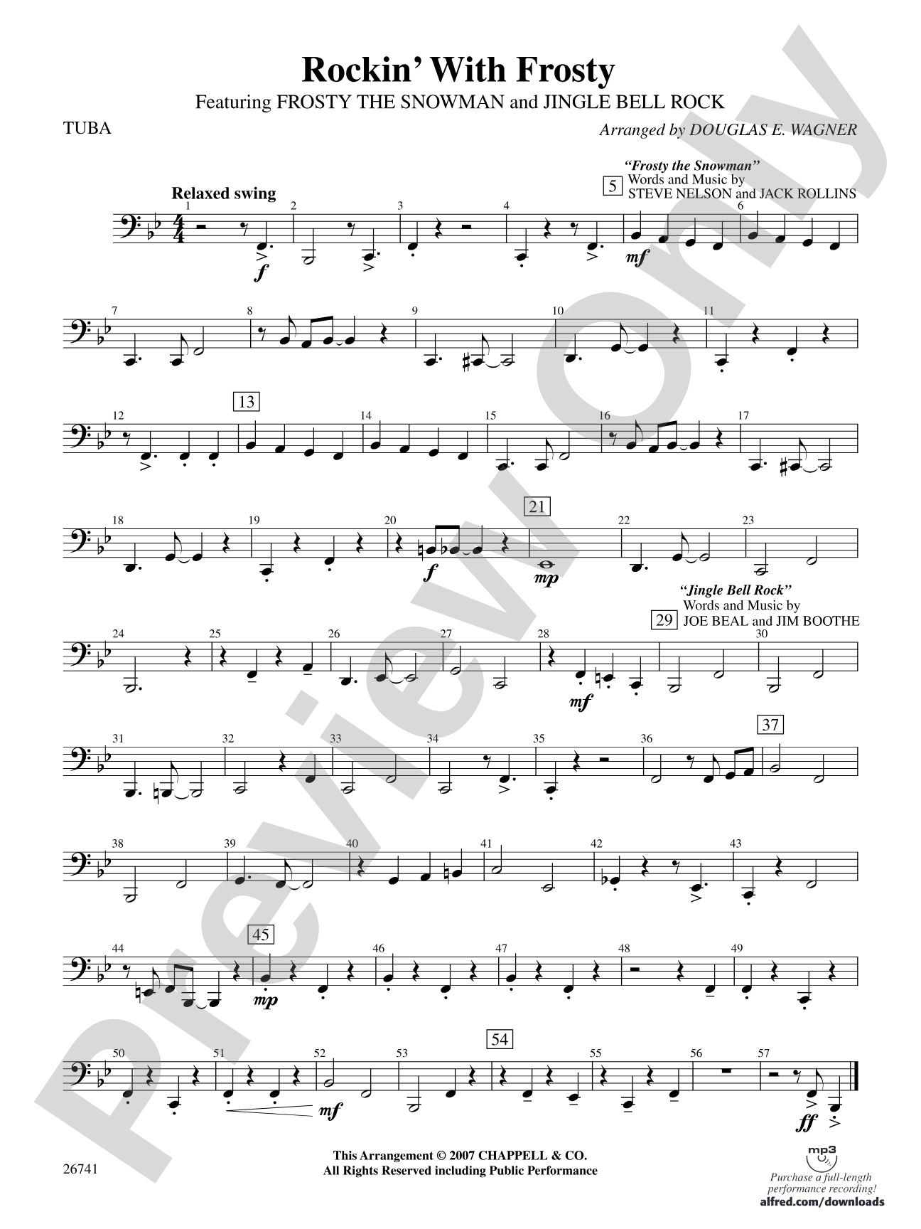 Rockin' with Frosty: Tuba