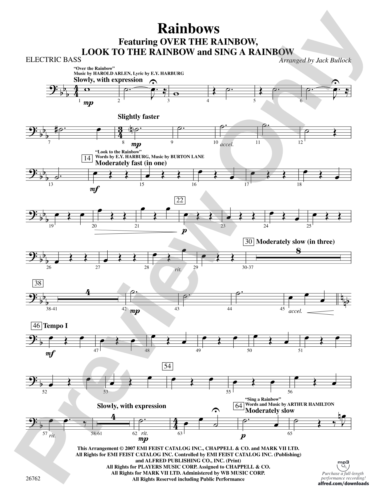 Rainbows: String Bass