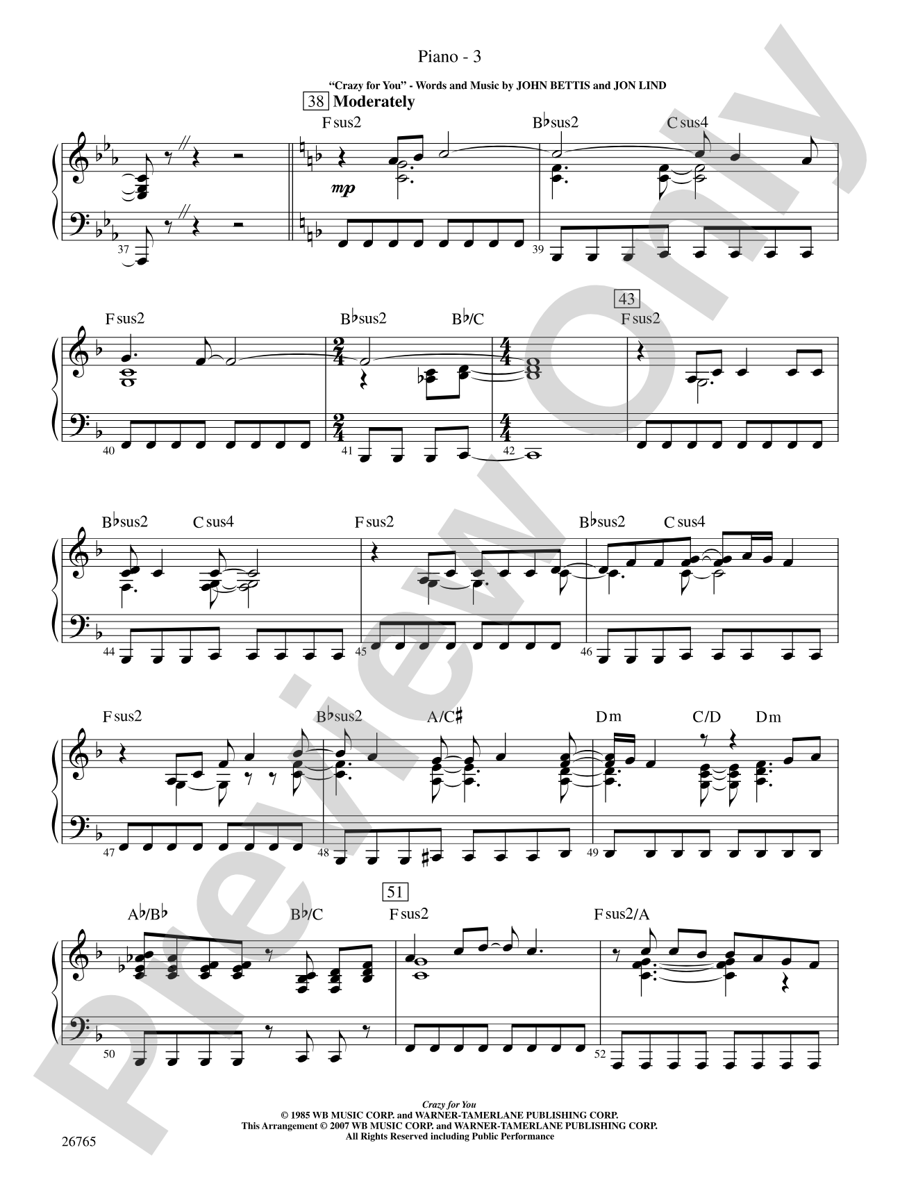 Madonna: A Concert Tour: Piano Accompaniment