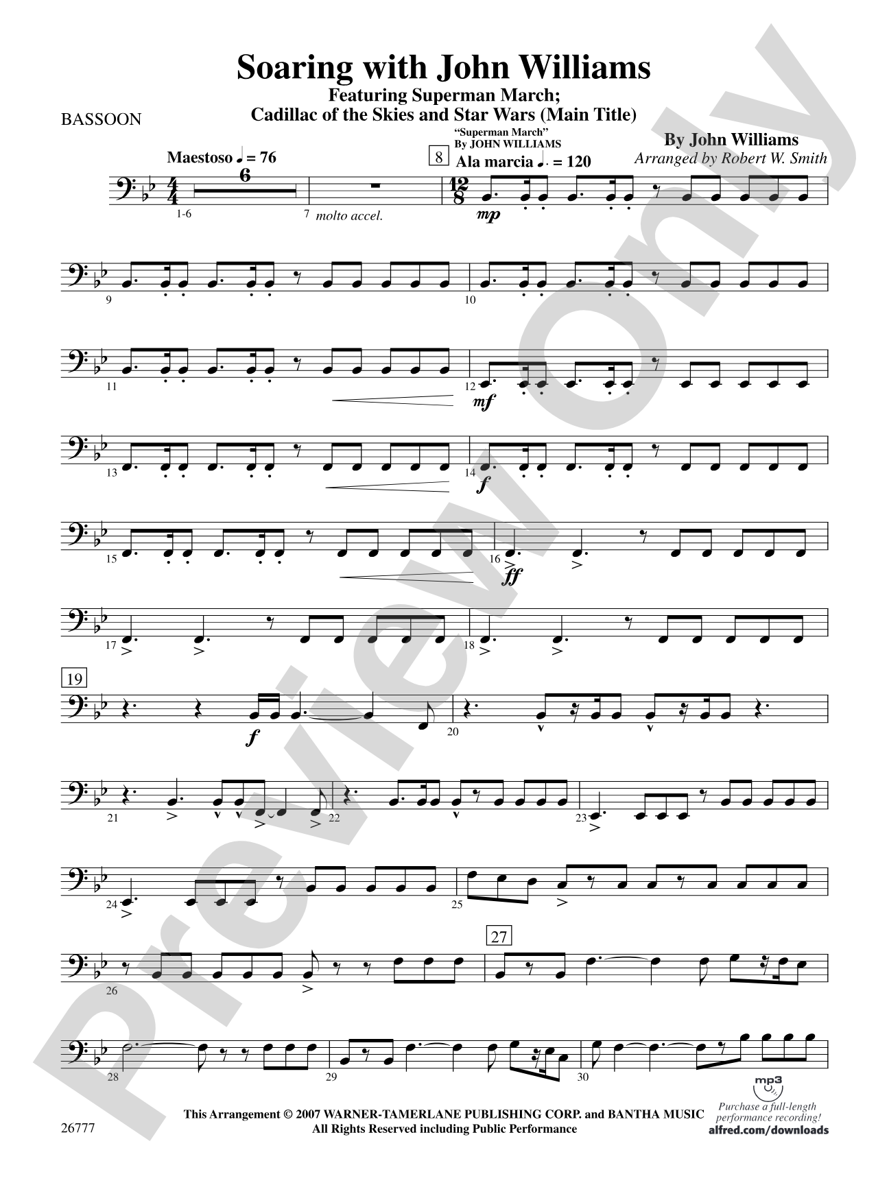 Soaring with John Williams: Bassoon
