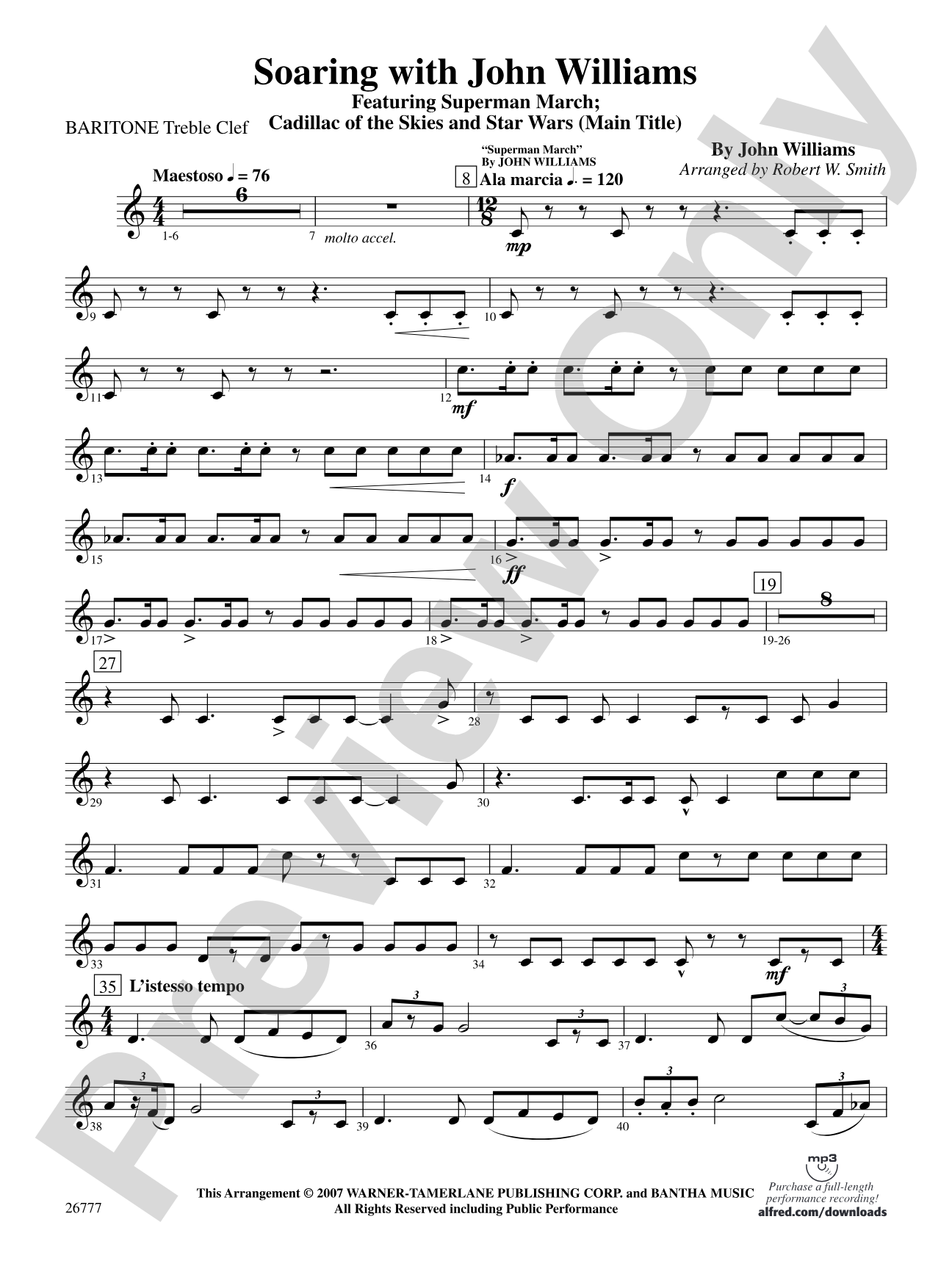 Soaring with John Williams: Baritone T.C.