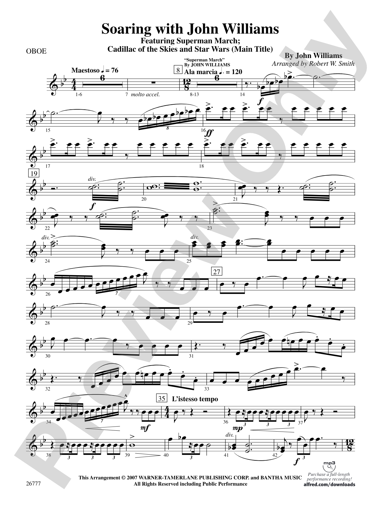 Soaring with John Williams: Oboe