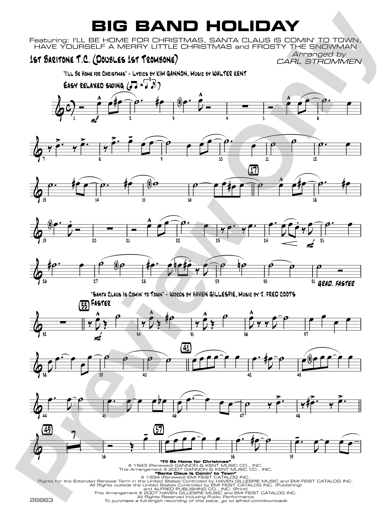 Big Band Holiday: Baritone T.C.