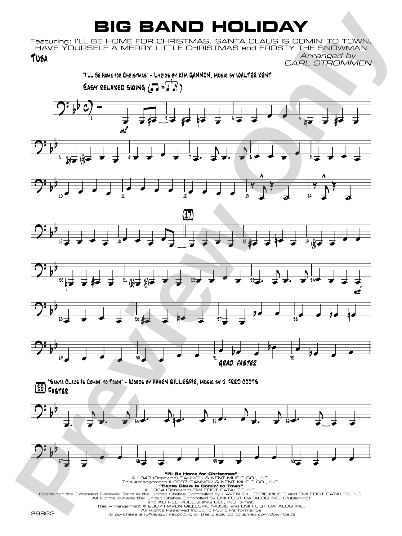 Big Band Holiday: Tuba